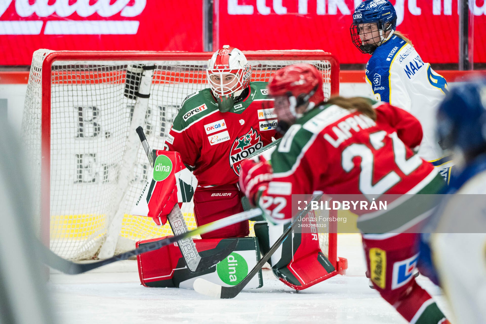 Modos målvakt Andrea Brändli