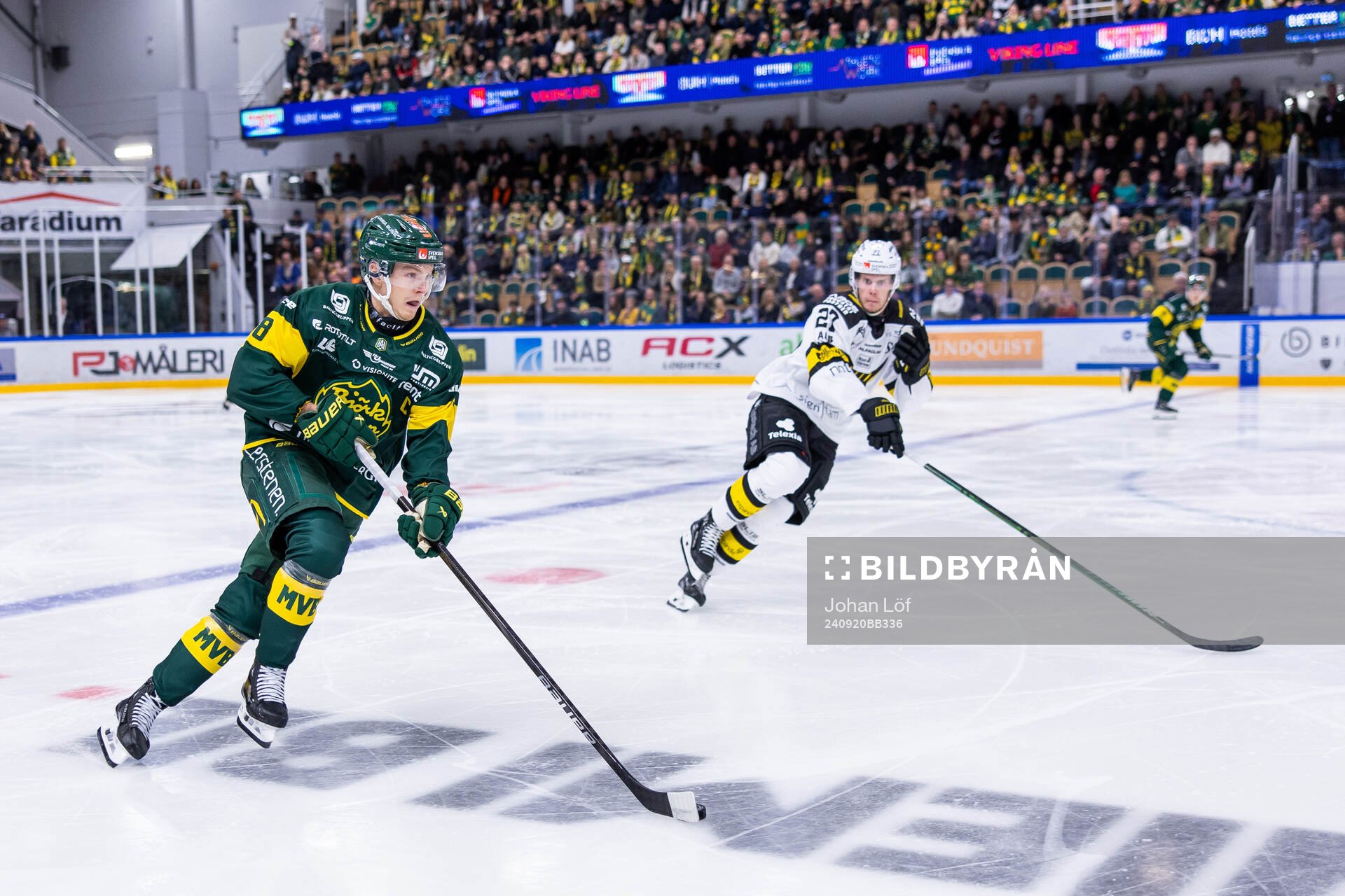 Björklövens Axel Ottosson och Västerås Carl Jakobsson