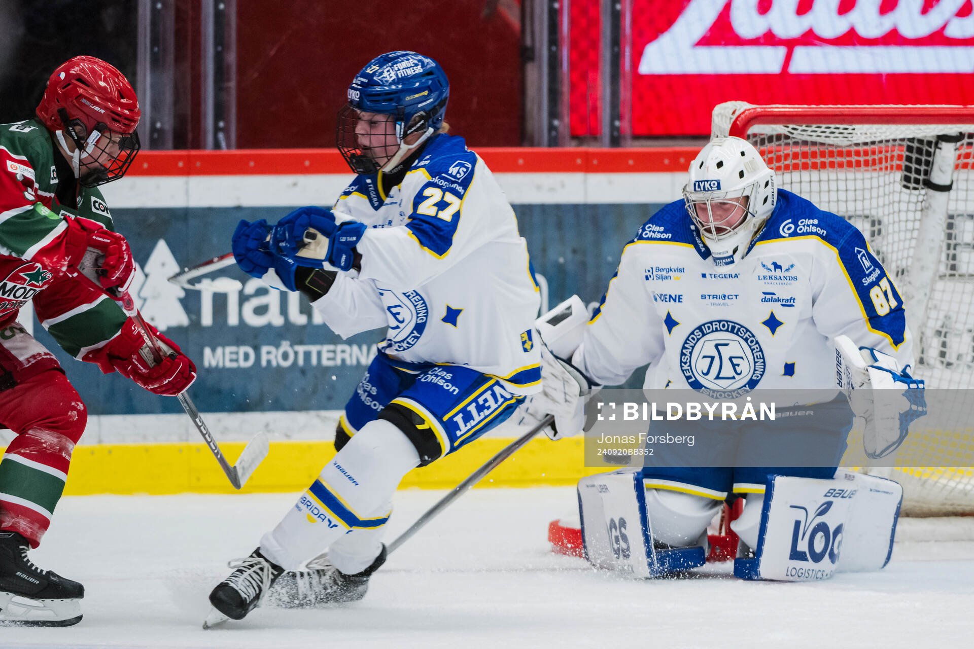 Leksands målvakt Ellen Jonsson