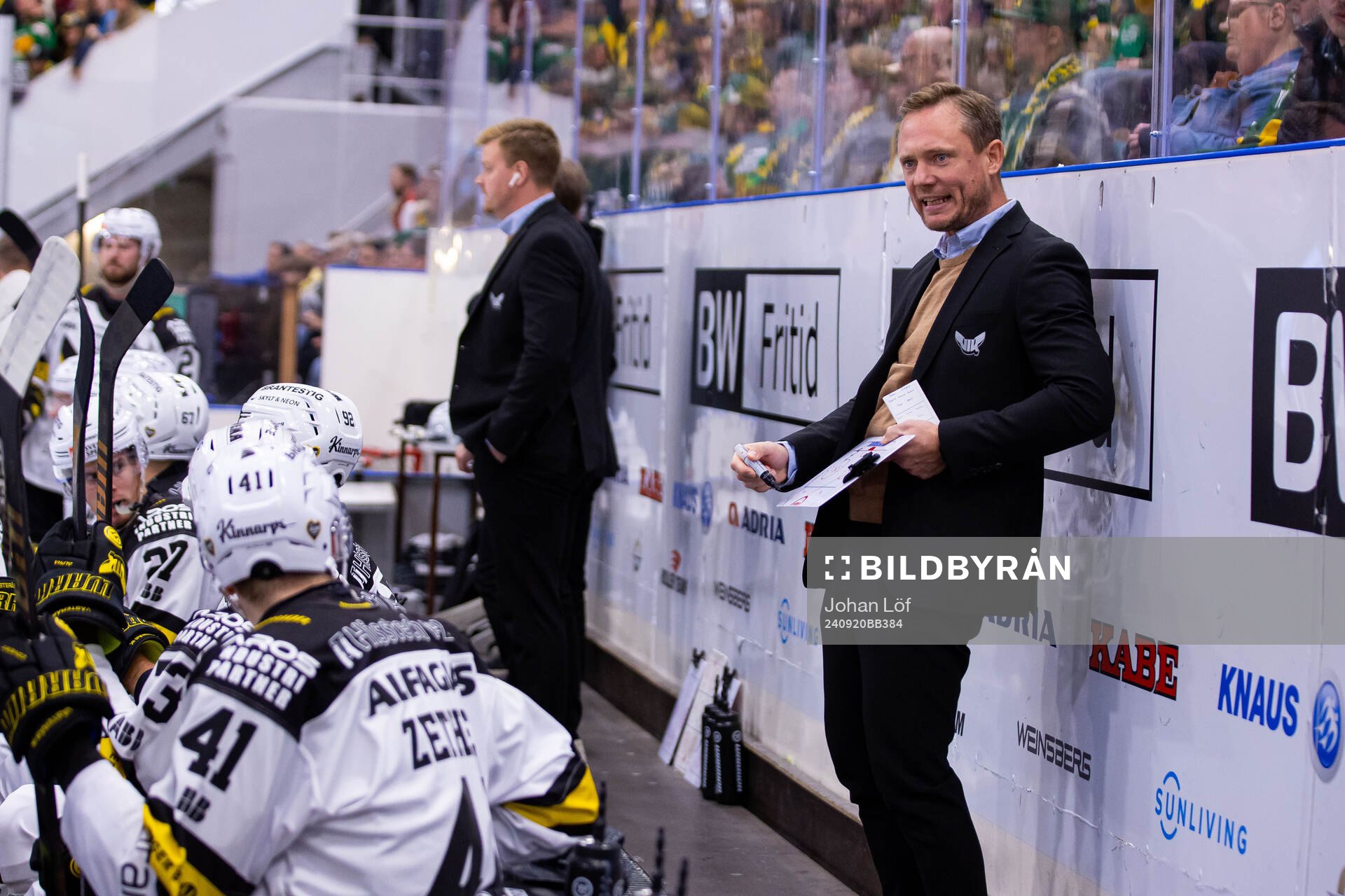 Västerås tränare Karl Helmersson