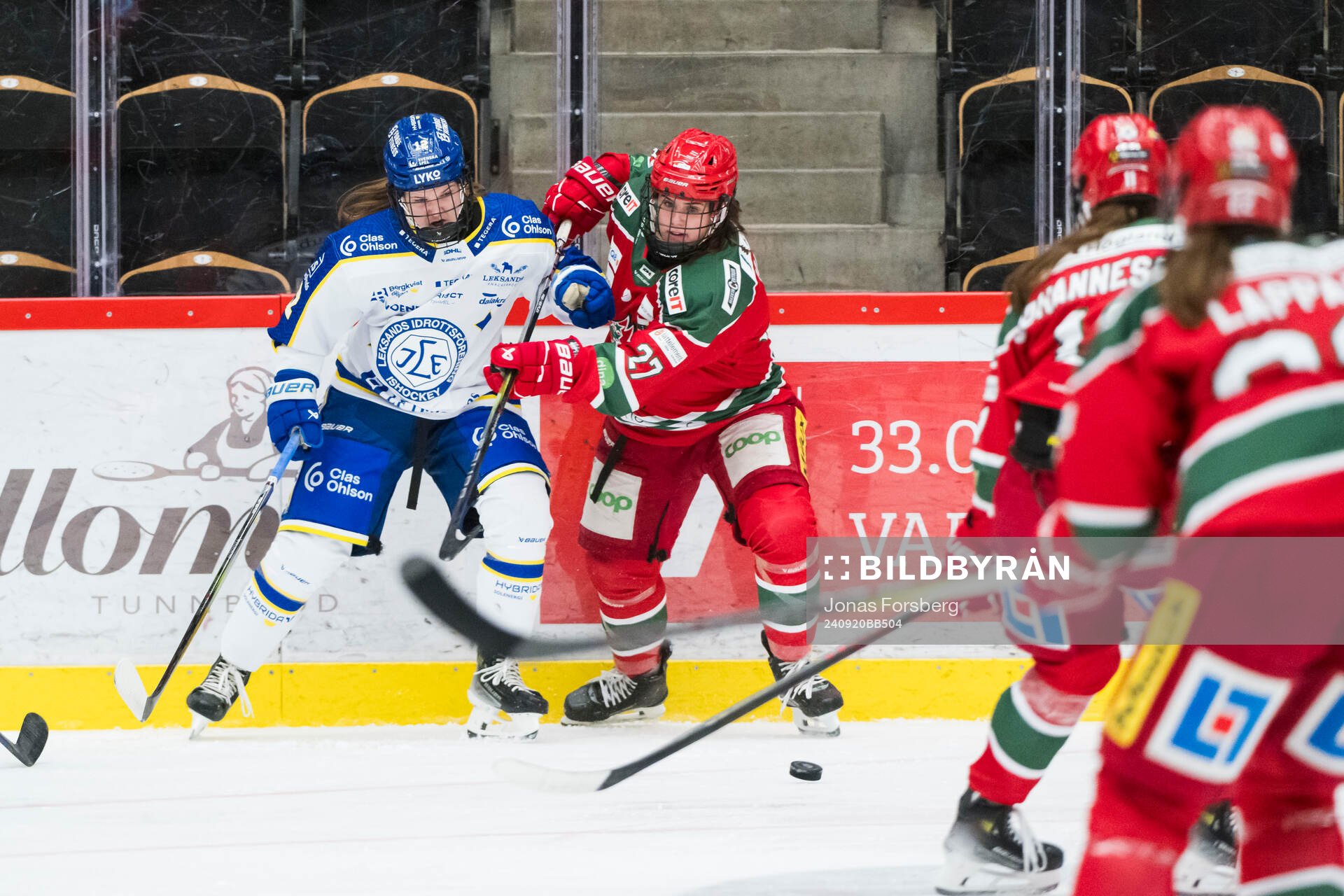 Leksands Sofia Sohlin och Modos Alexie Guay