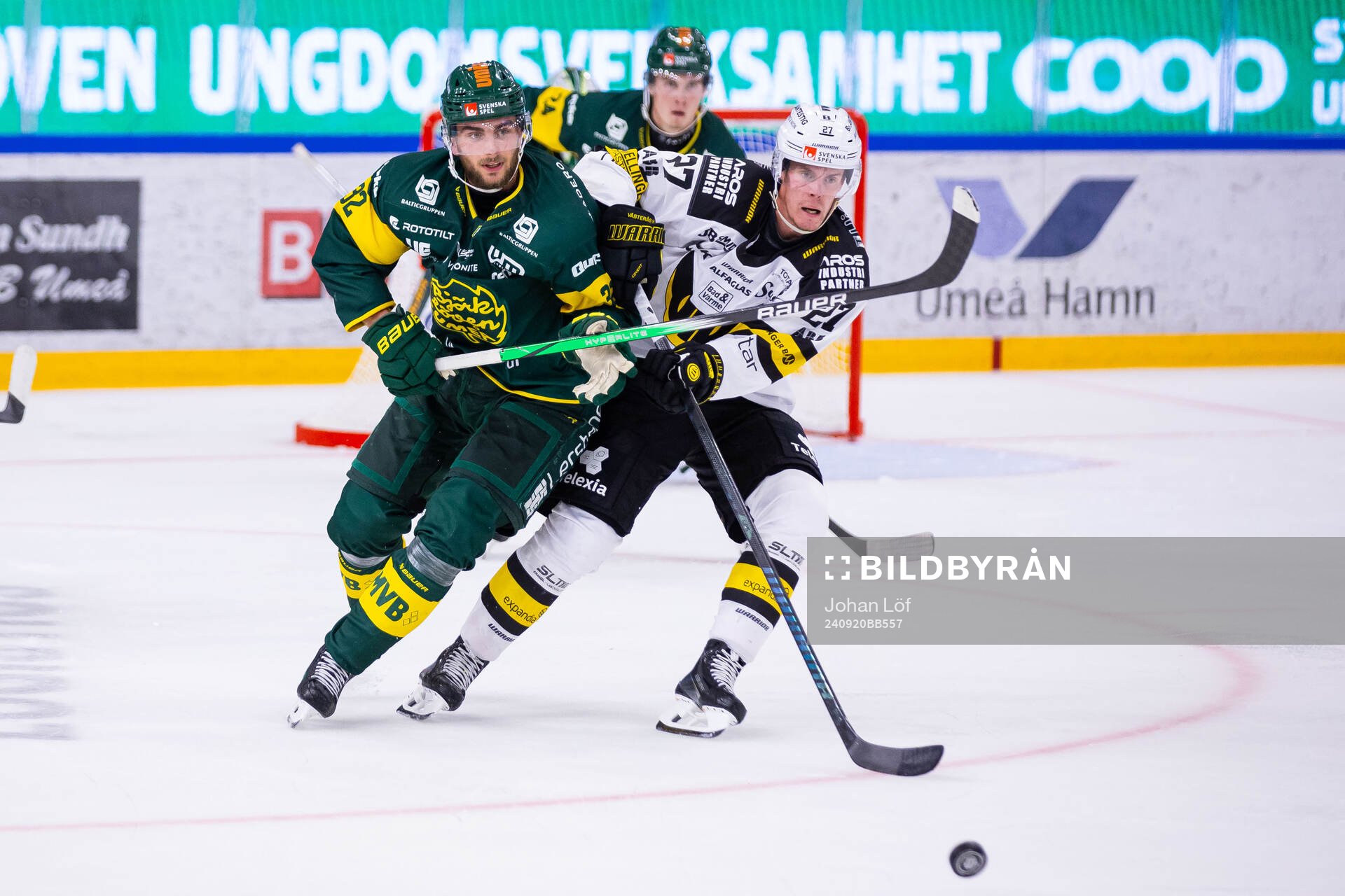 Björklövens Jacob Olofsson och Västerås Carl Jakobsson