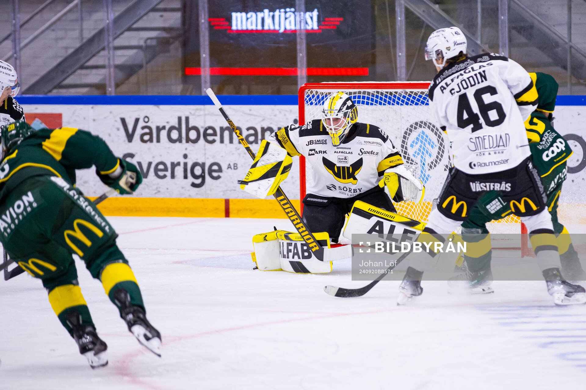 Västerås målvakt Rasmus Korhonen