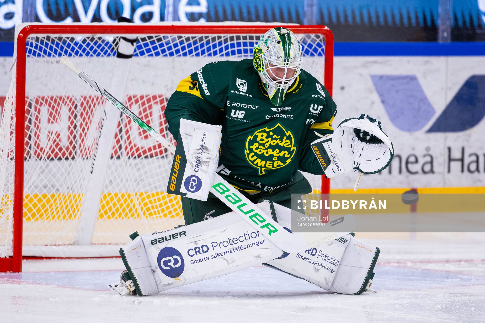 Björklövens målvakt Joona Voutilainen