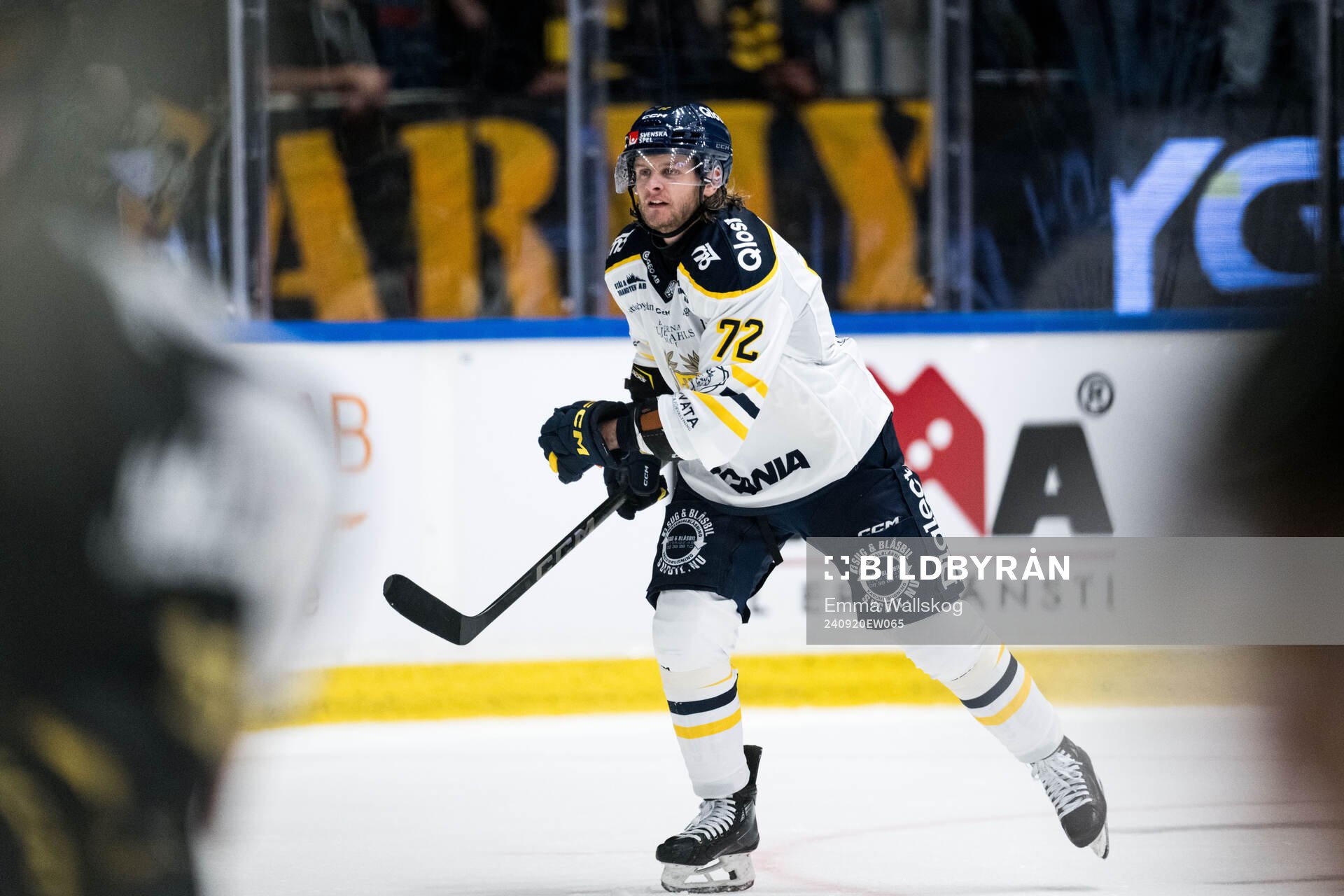 Södertäljes Nicolai Meyer jublar
