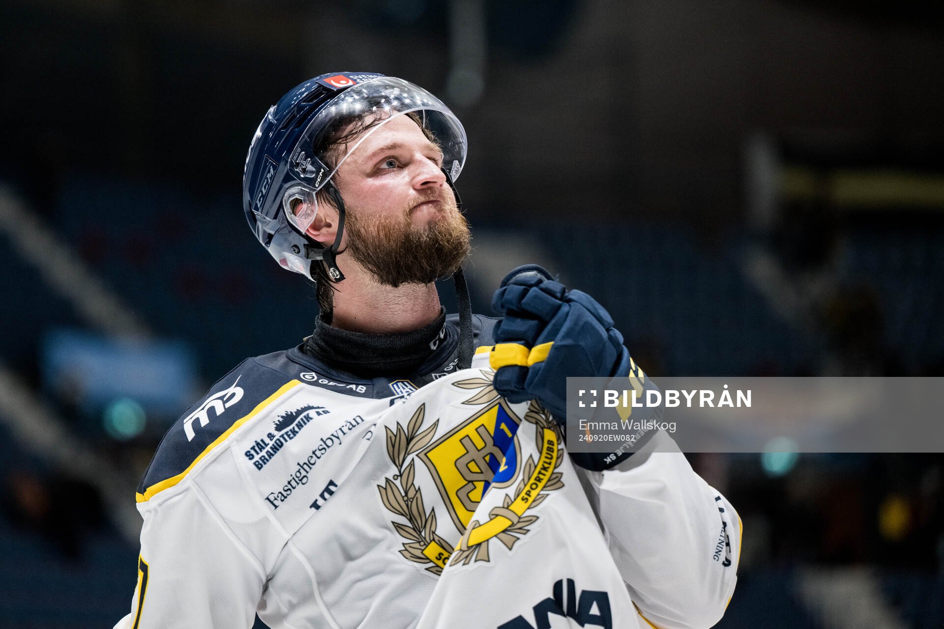 Södertäljes Daniel Norbe jublar