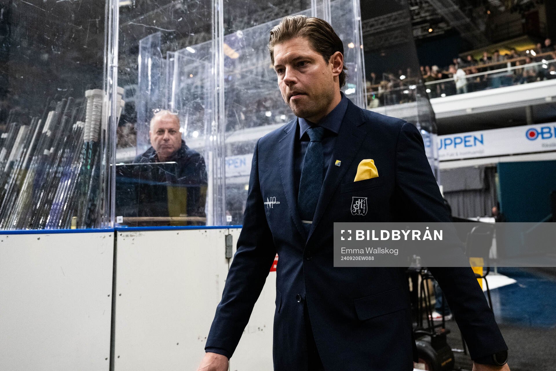 Södertäljes assisterande tränare Mattias Zackrisson
