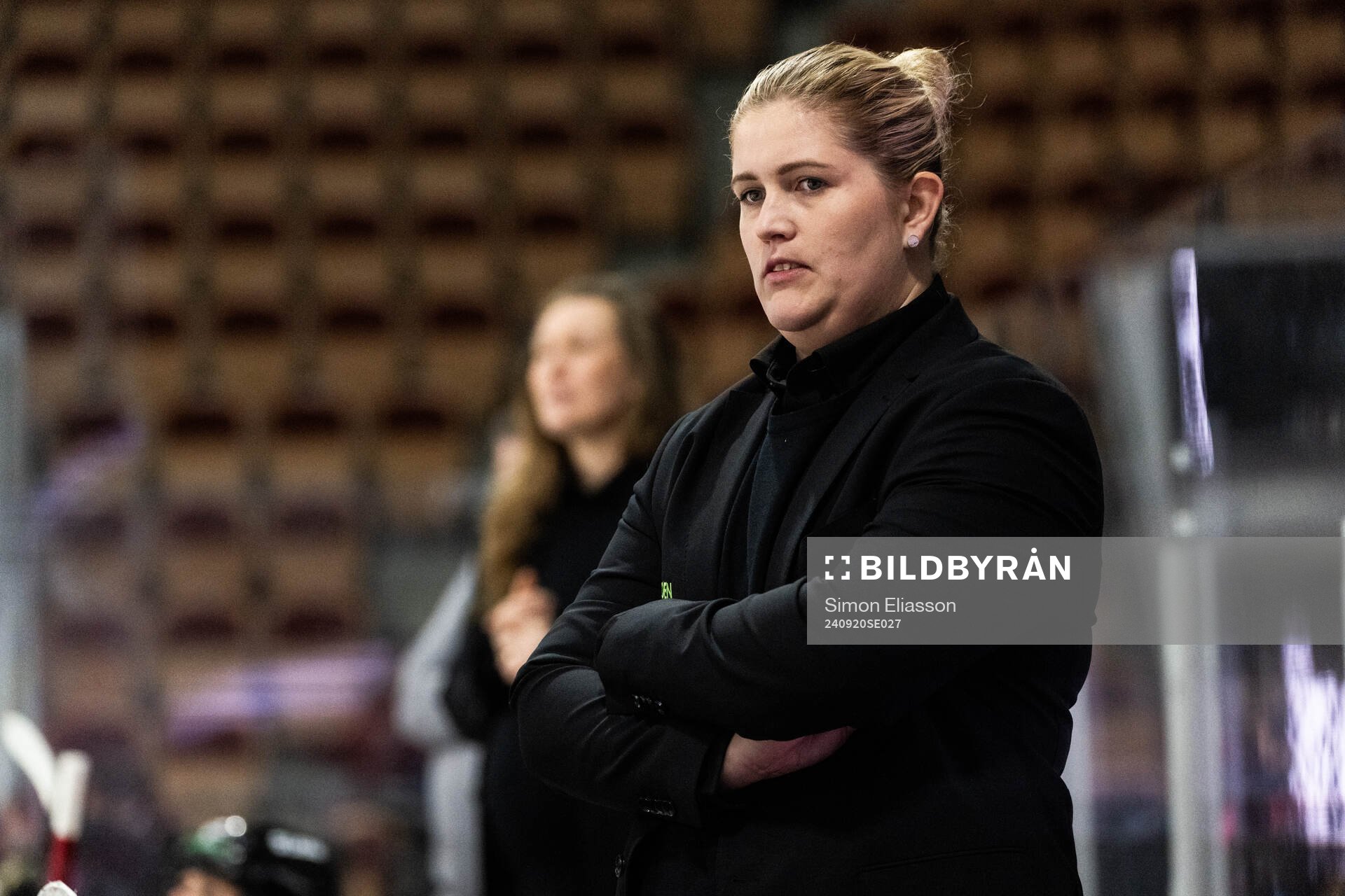 Luleås tränare Melinda Olsson