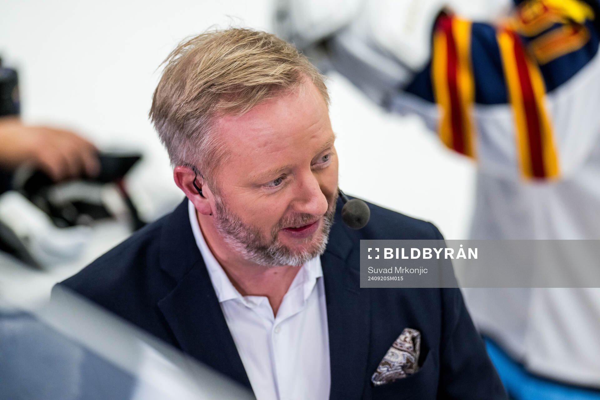 Programledaren Fredrik Söderström