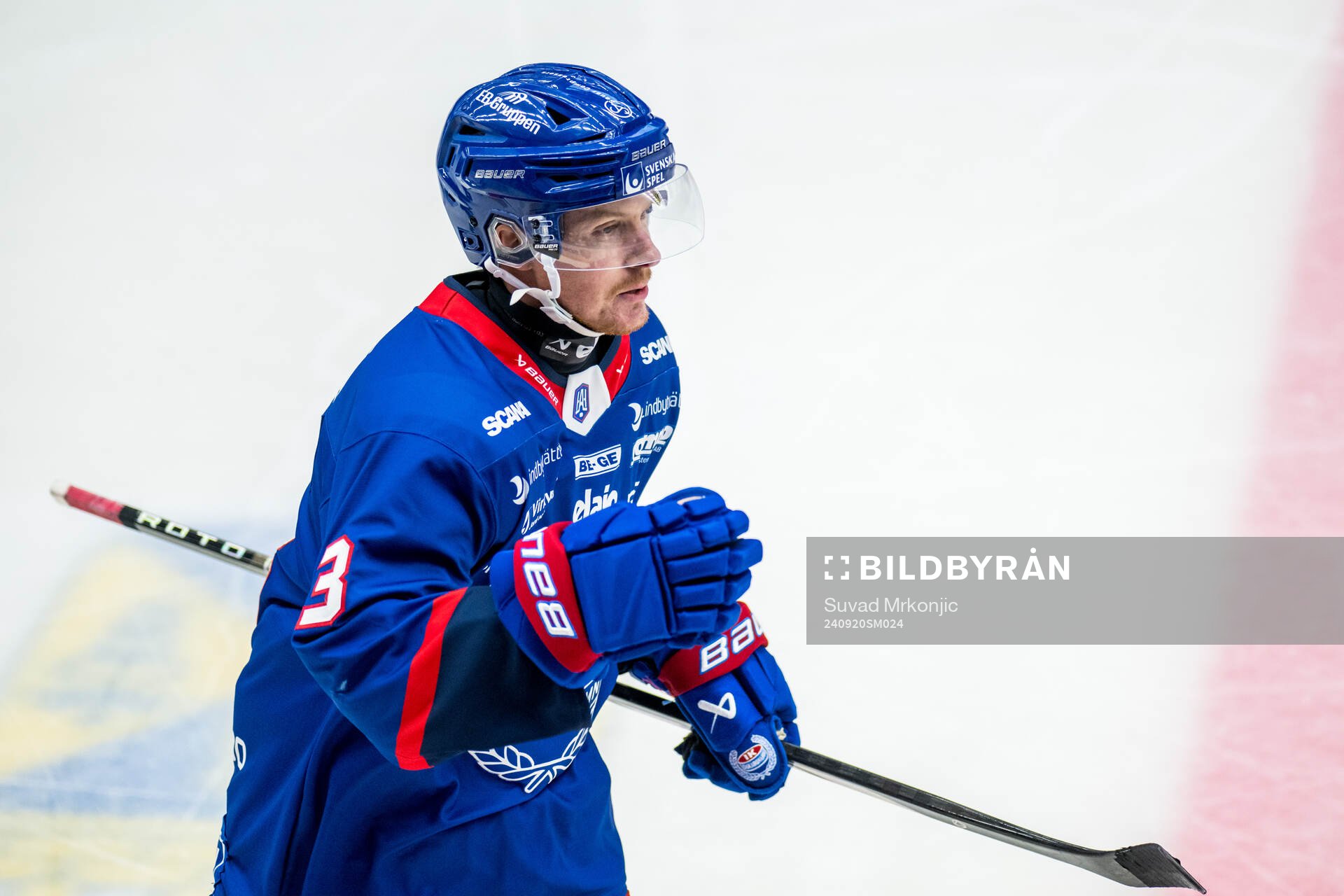 Oskarshamns Niclas Burström jublar