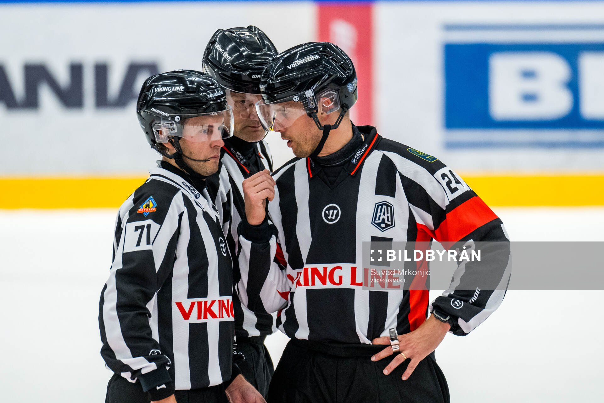 Domare Mikael Nord och Domare Johan Magnusson