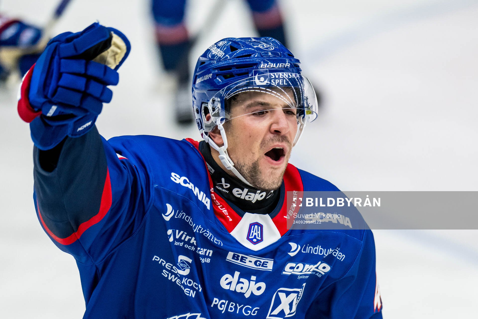 Oskarshamns Michael Joyaux jublar