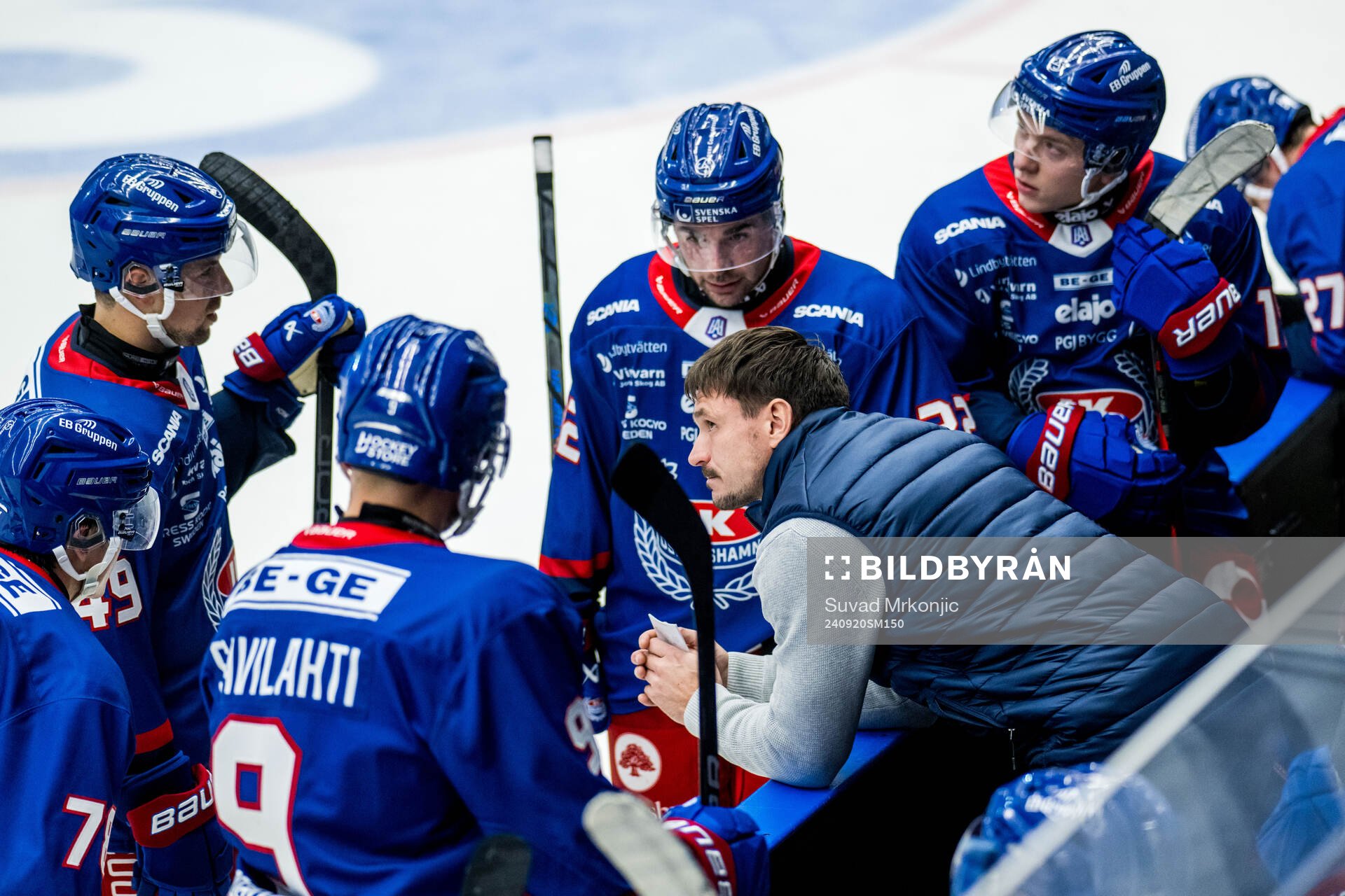 Oskarshamns tränare Björn Karlsson