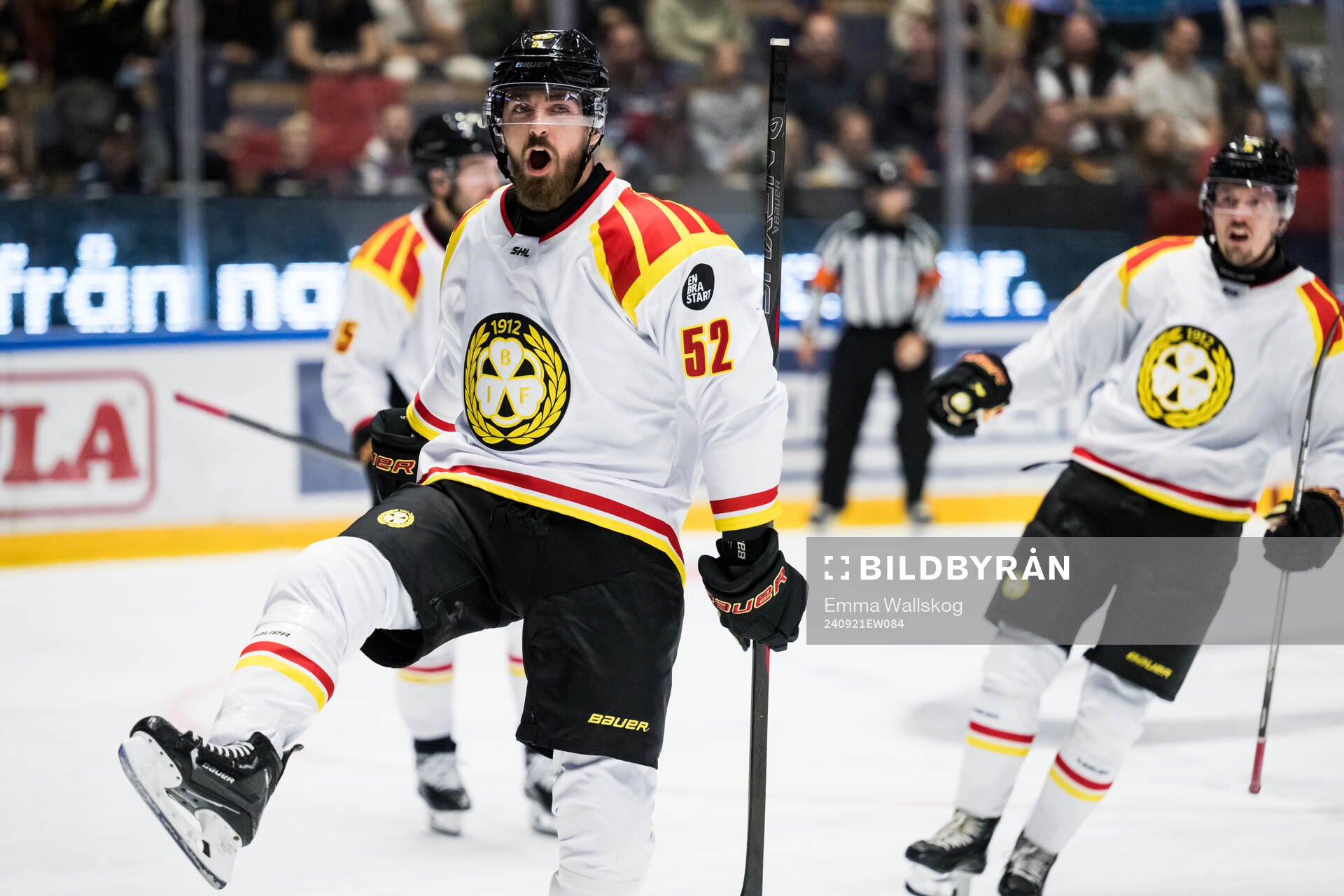 Brynäs Jack Kopacka jublar