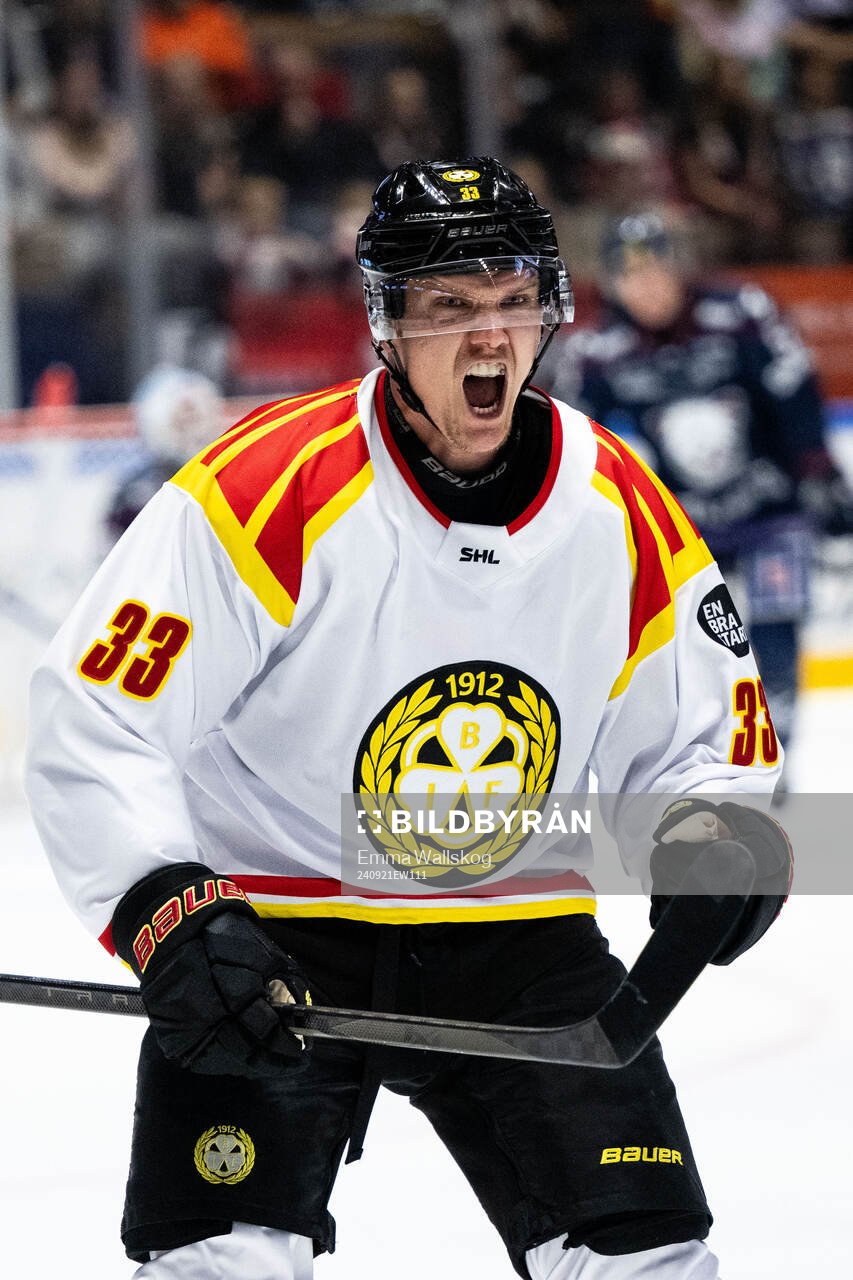 Brynäs Jakob Silfverberg jublar