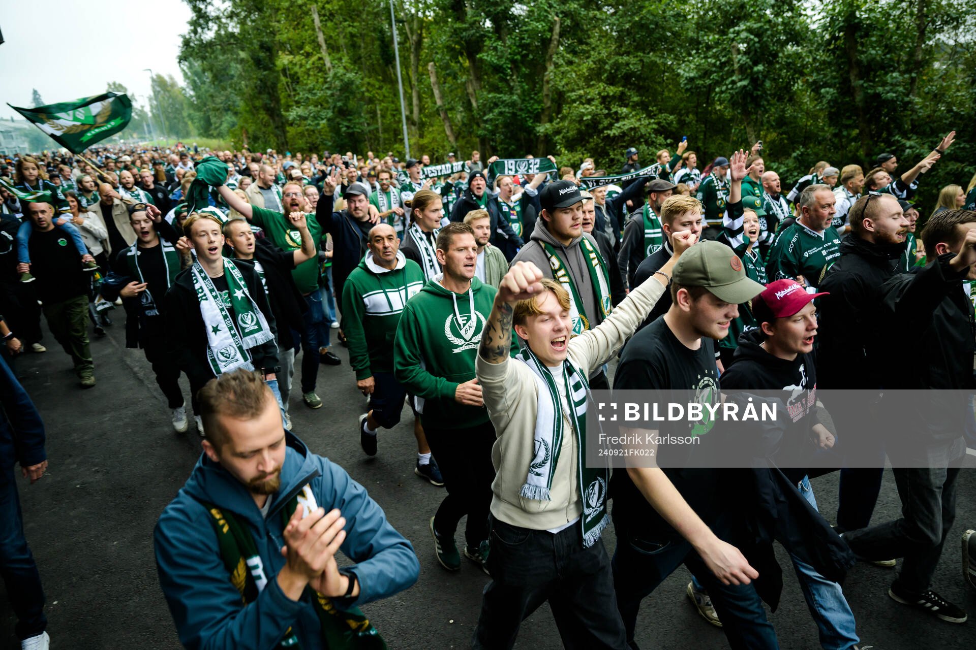 Färjestads supportrar