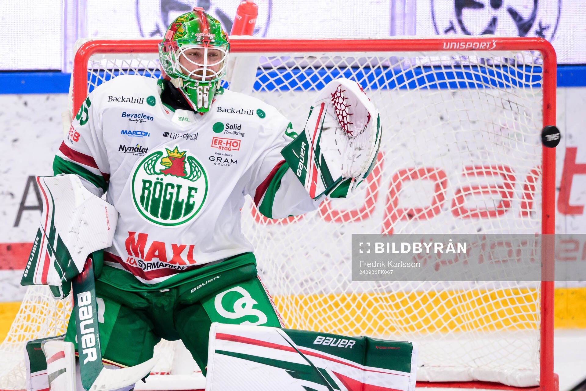Rögles målvakt Christoffer Rifalk
