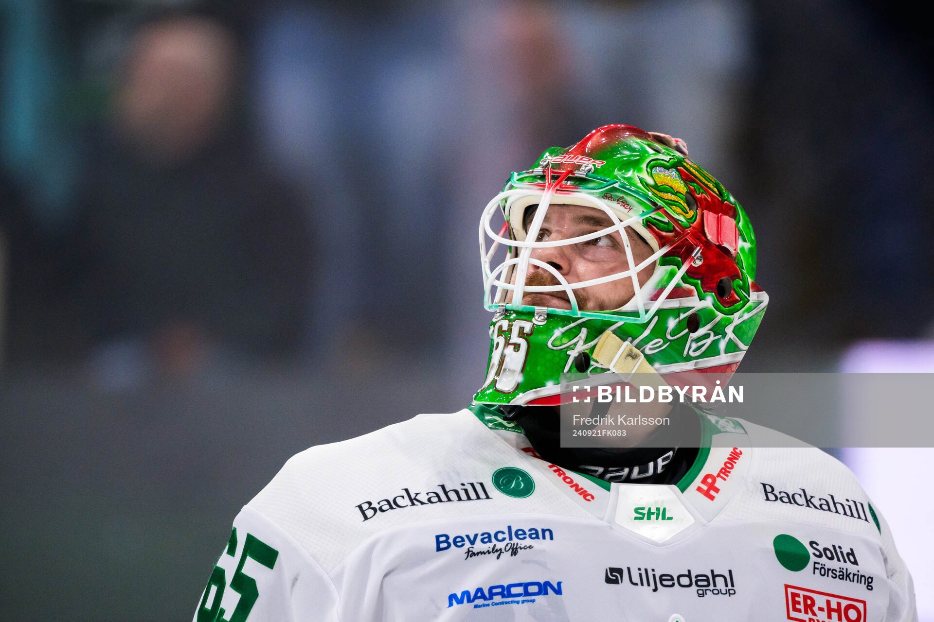 Rögles målvakt Christoffer Rifalk deppar