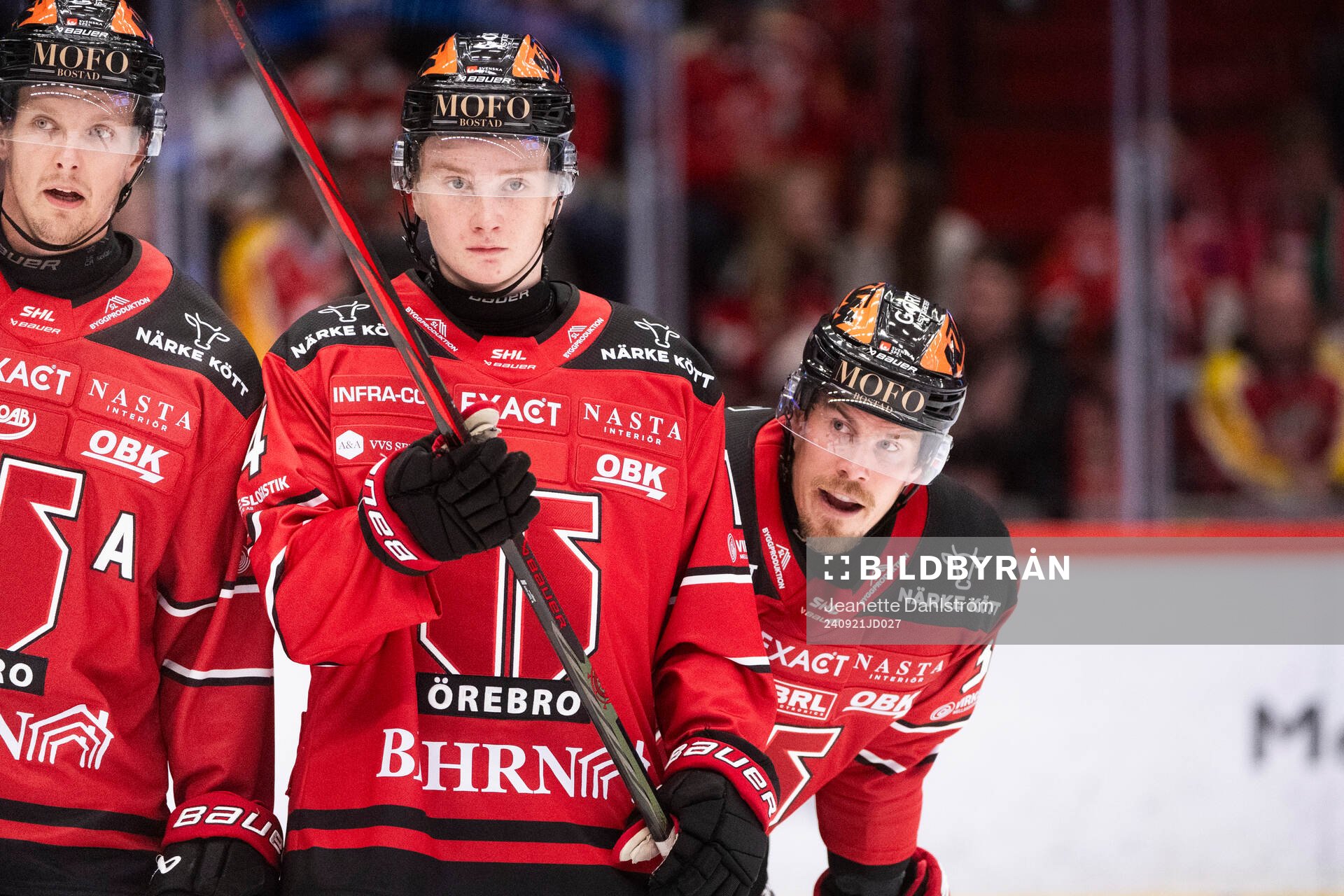 Örebros Gustav Backström, Liam Danielsson och Emil Larsson