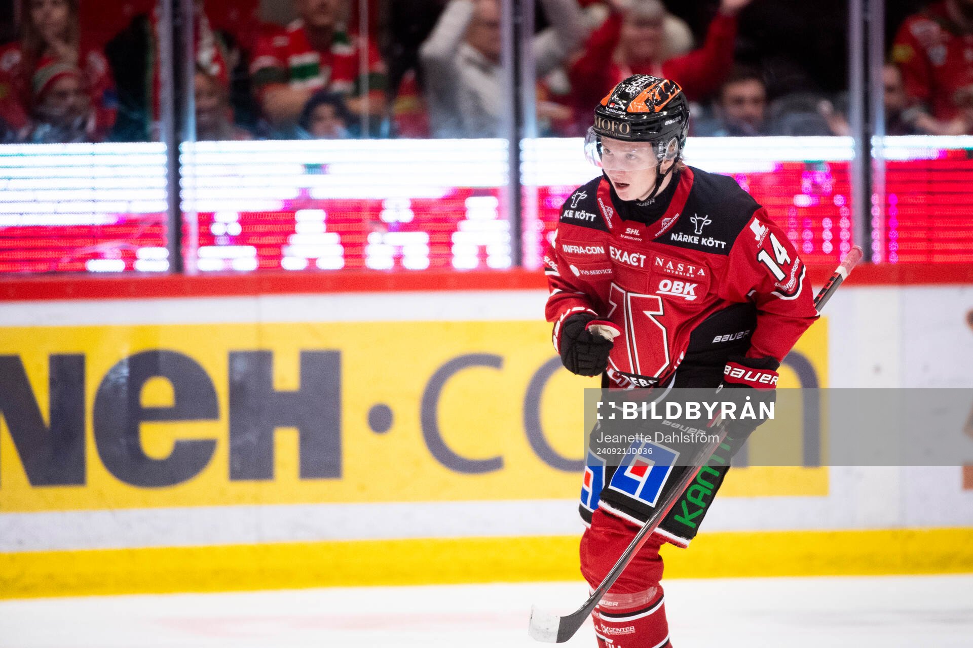 Örebros Liam Danielsson gör 4-0 målet