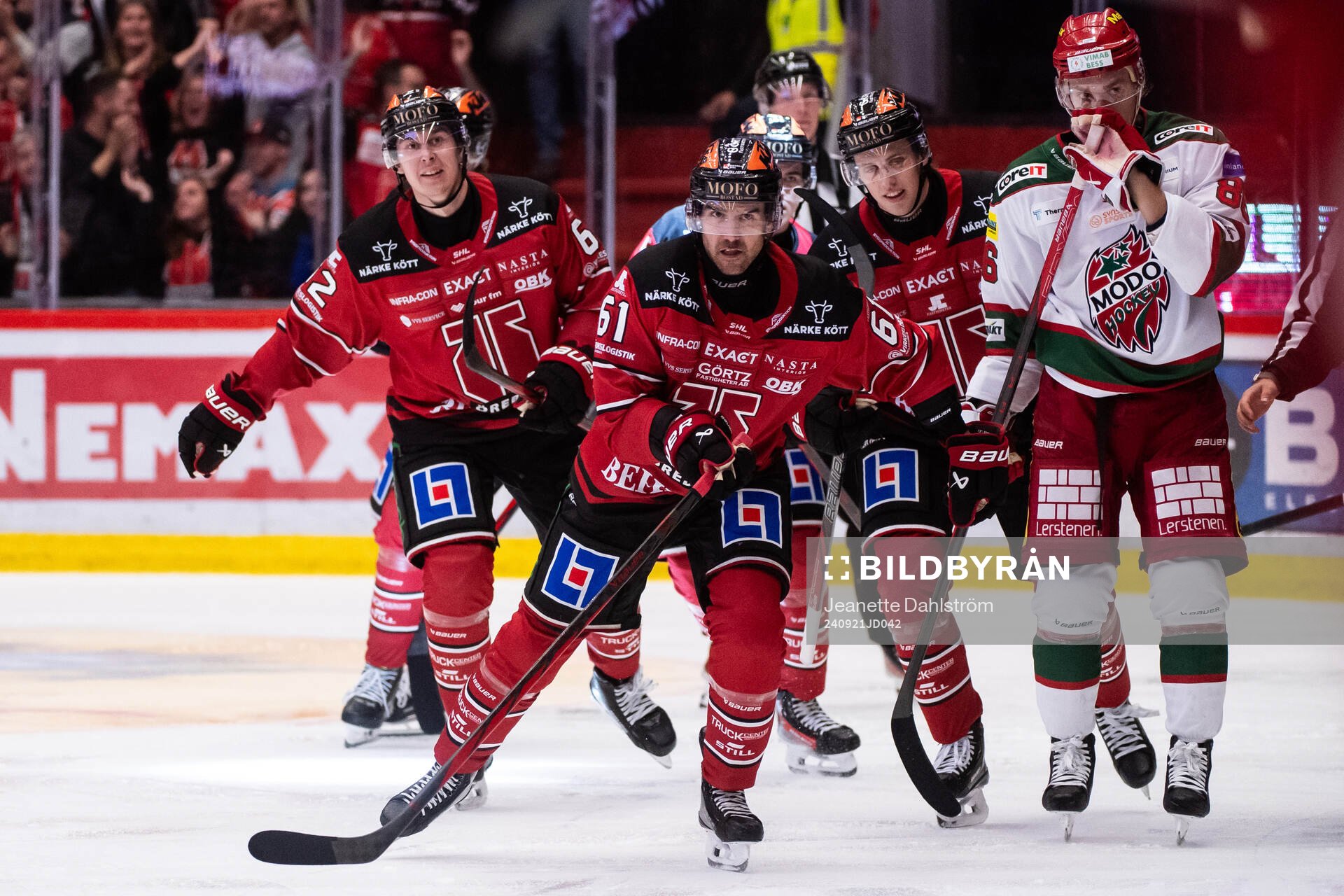 Örebros Ludvig Larsson jublar