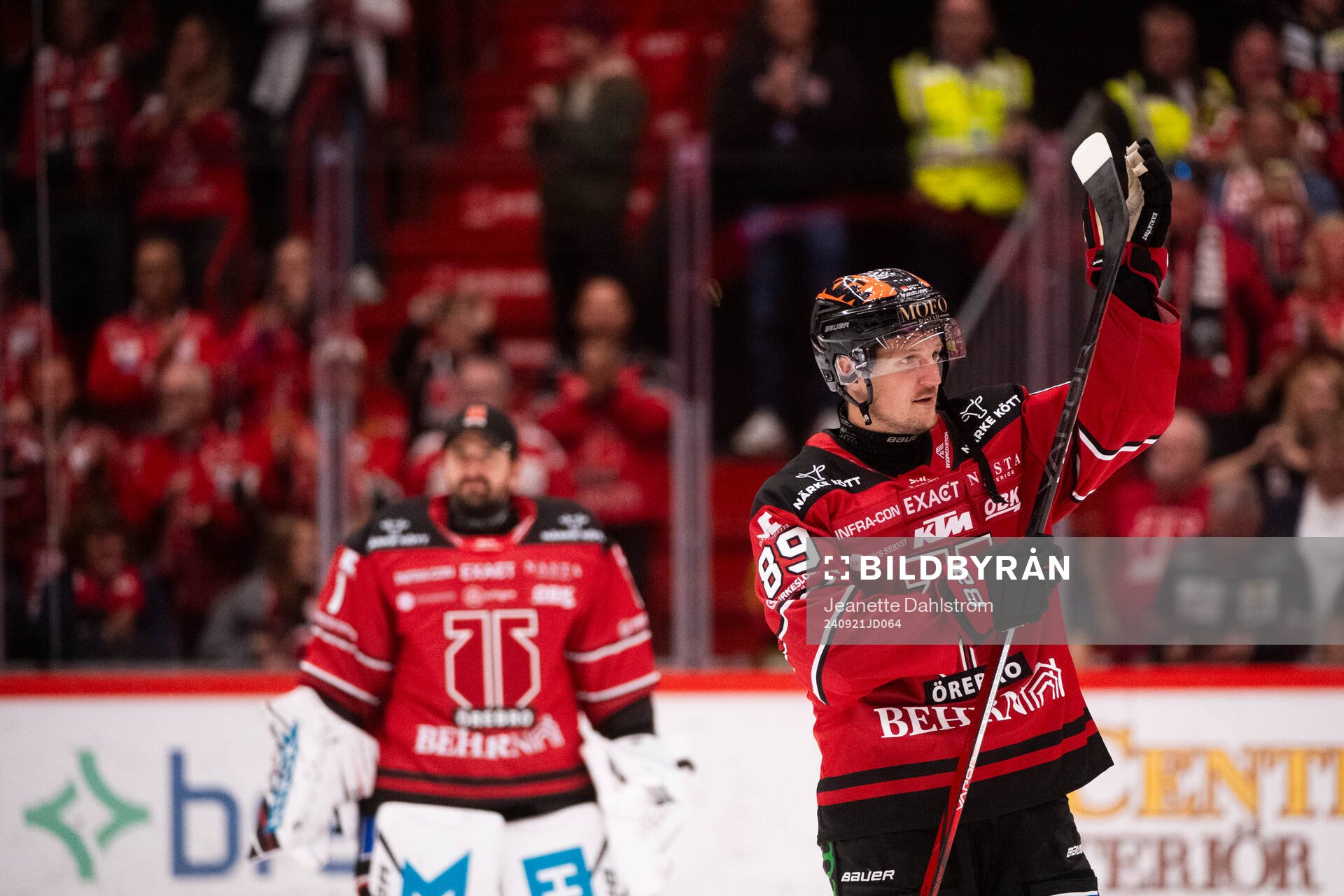 Örebros Patrik Karlkvist jublar