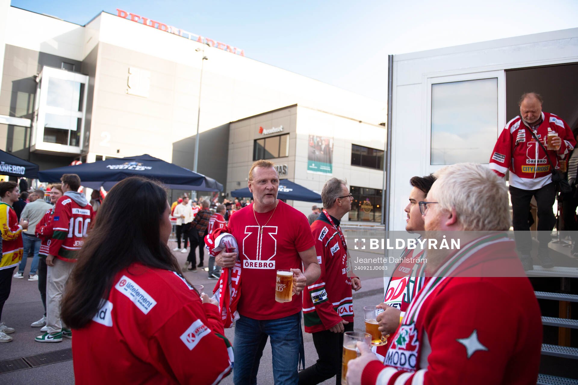 Örebro och Modo supportar