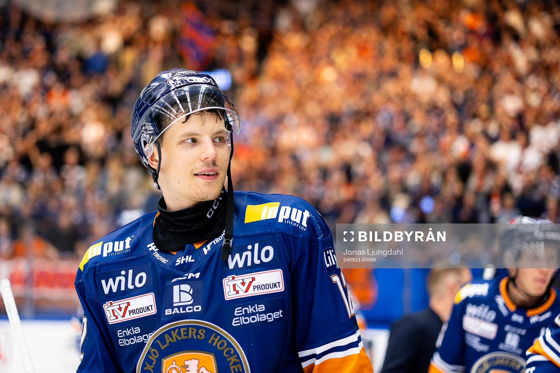 Växjös Otto Koivula jublar