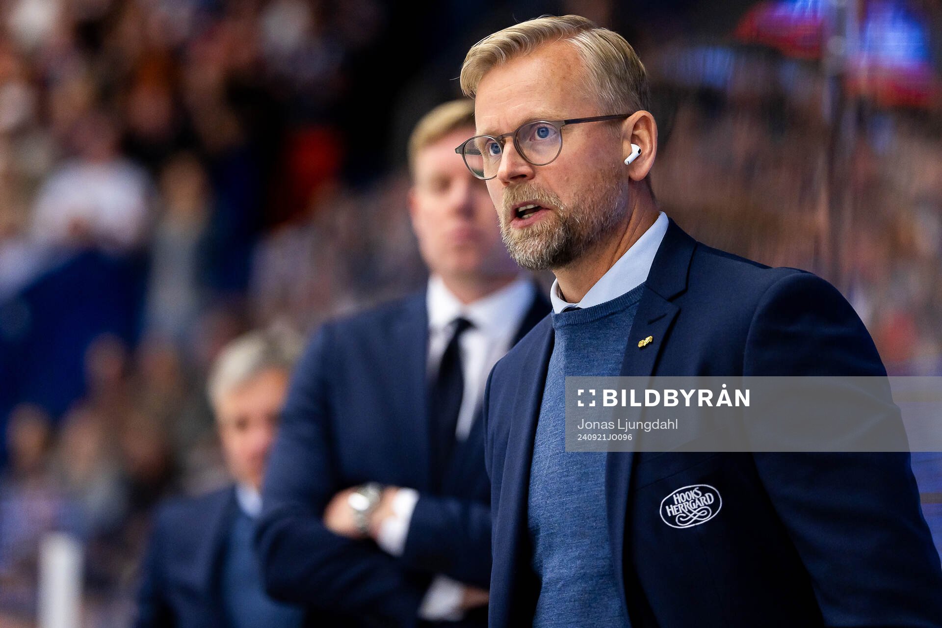 HV71s assisterande tränare Johan Davidsson
