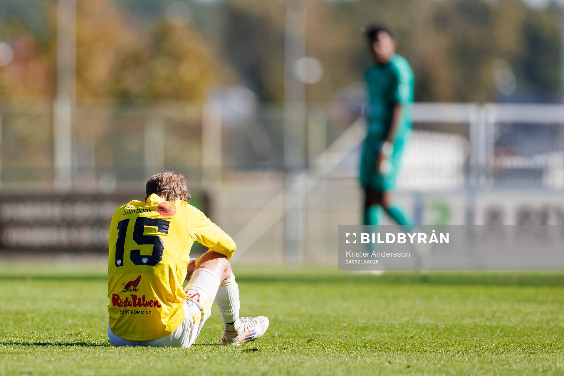 Falkenbergs Oliver Silverholt deppar