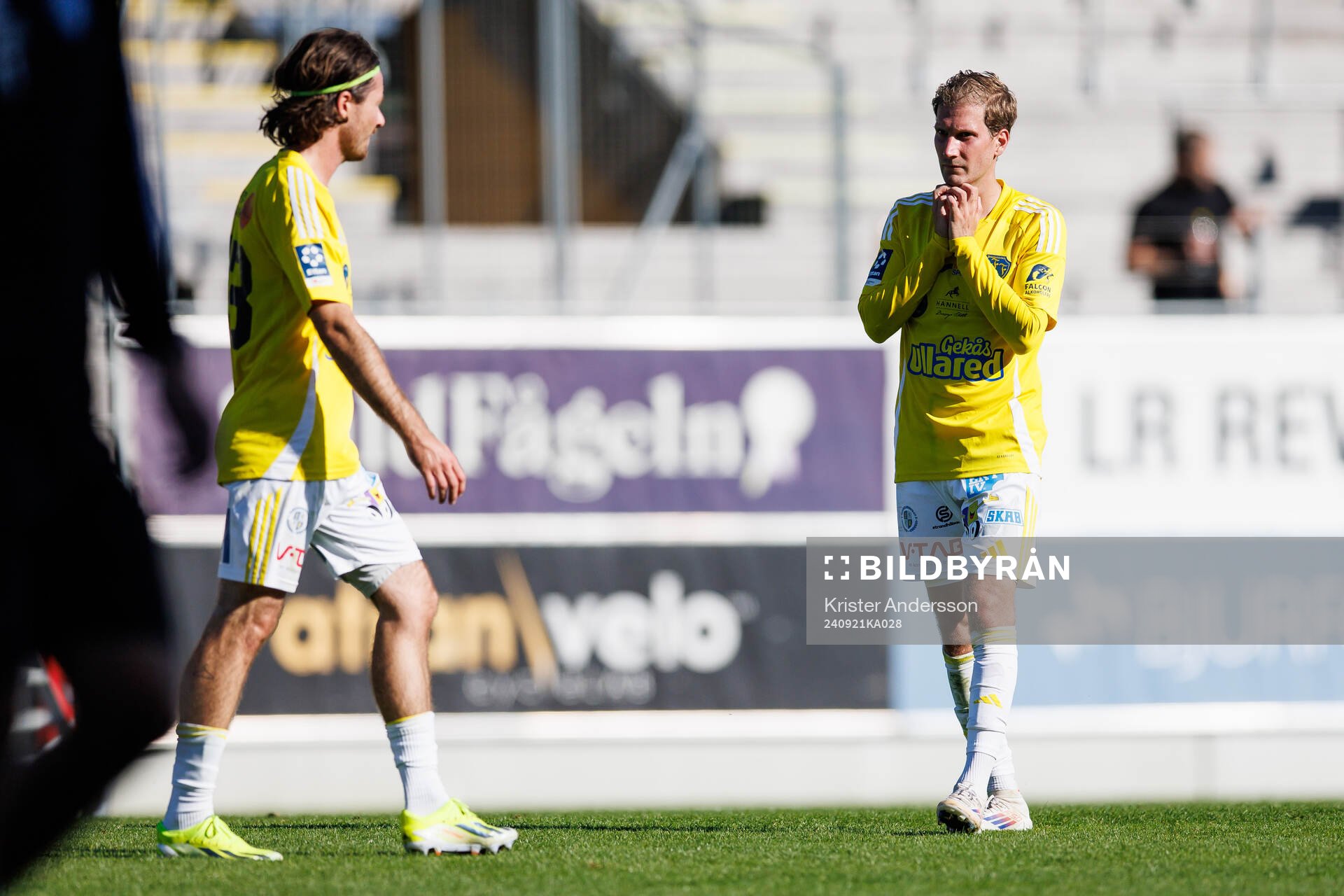 Falkenbergs Oliver Silverholt deppar