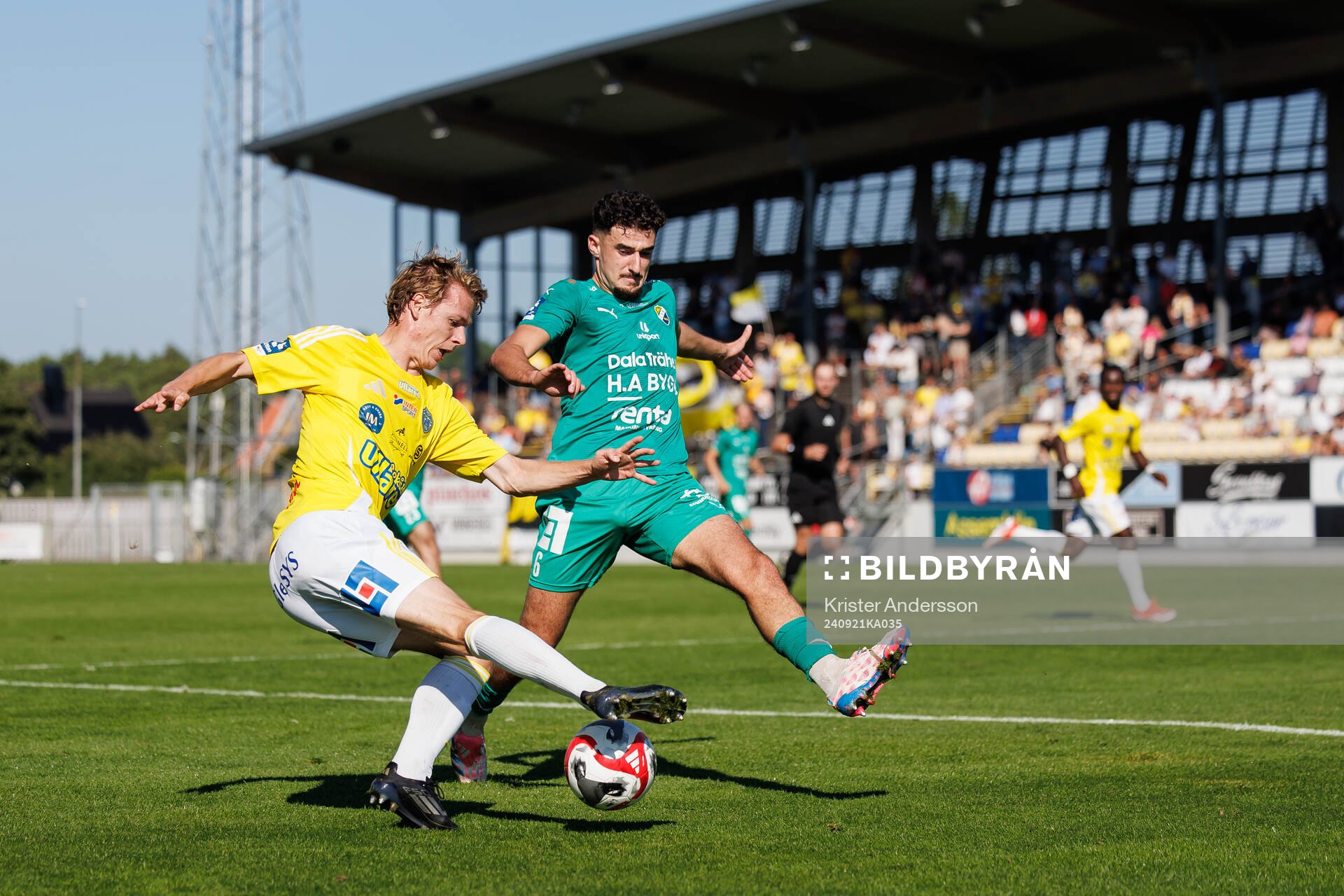 Falkenbergs Melker Nilsson och Ljungskiles Mattias Bahno