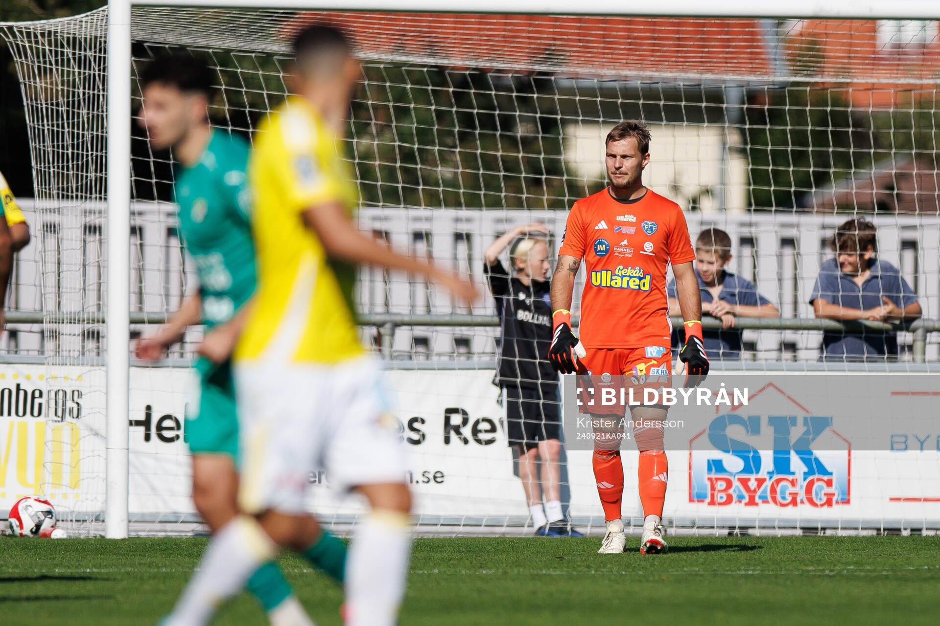 Falkenbergs målvakt Anton Andersson