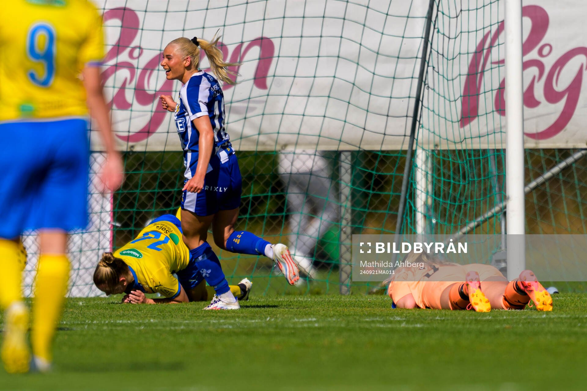 IFK Göteborgs Leia Molund jublar