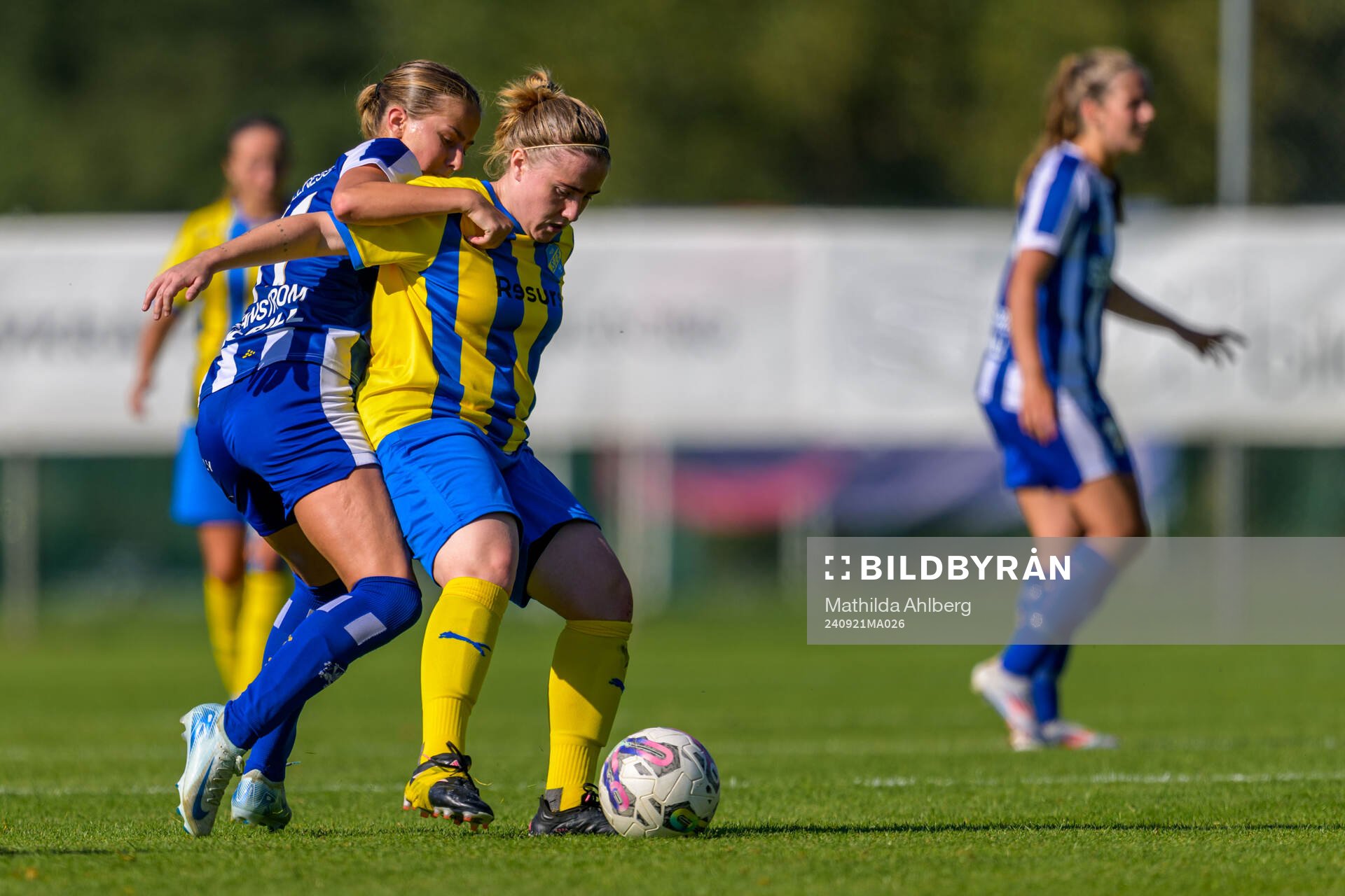IFK Göteborgs Isabella Svanström och Eskilsminnes Ebba