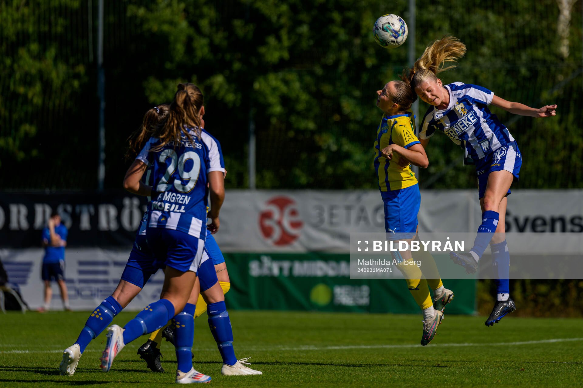 Eskilsminnes Tilde Olsson och IFK Göteborgs Filippa
