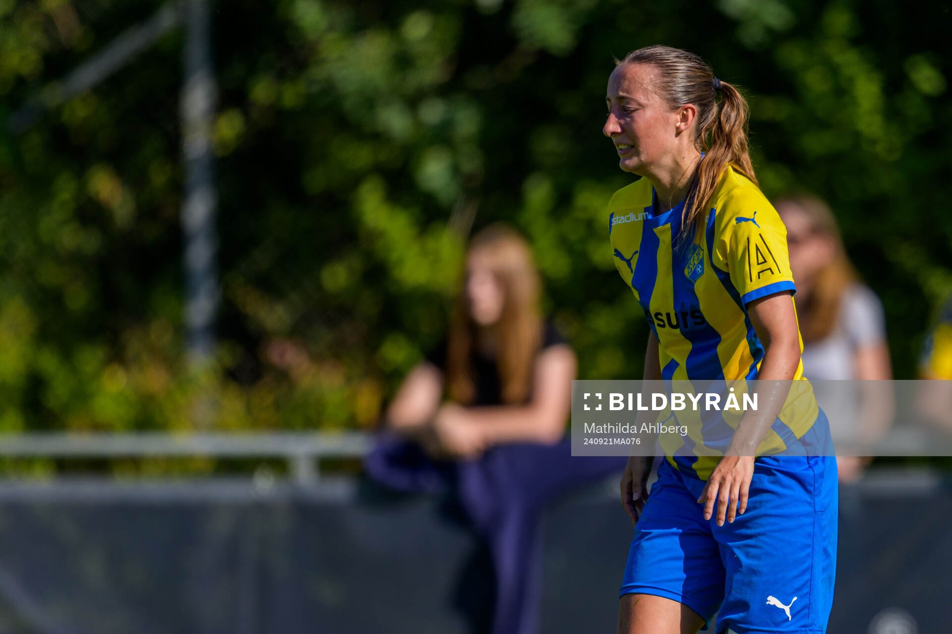 Eskilsminnes Tilde Olsson har ont