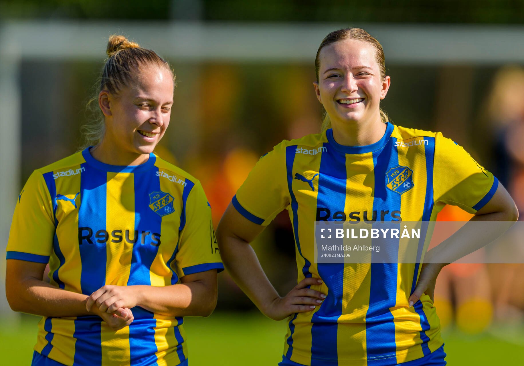 Eskilsminnes Matilda Eriksson och Lovisa Pigg