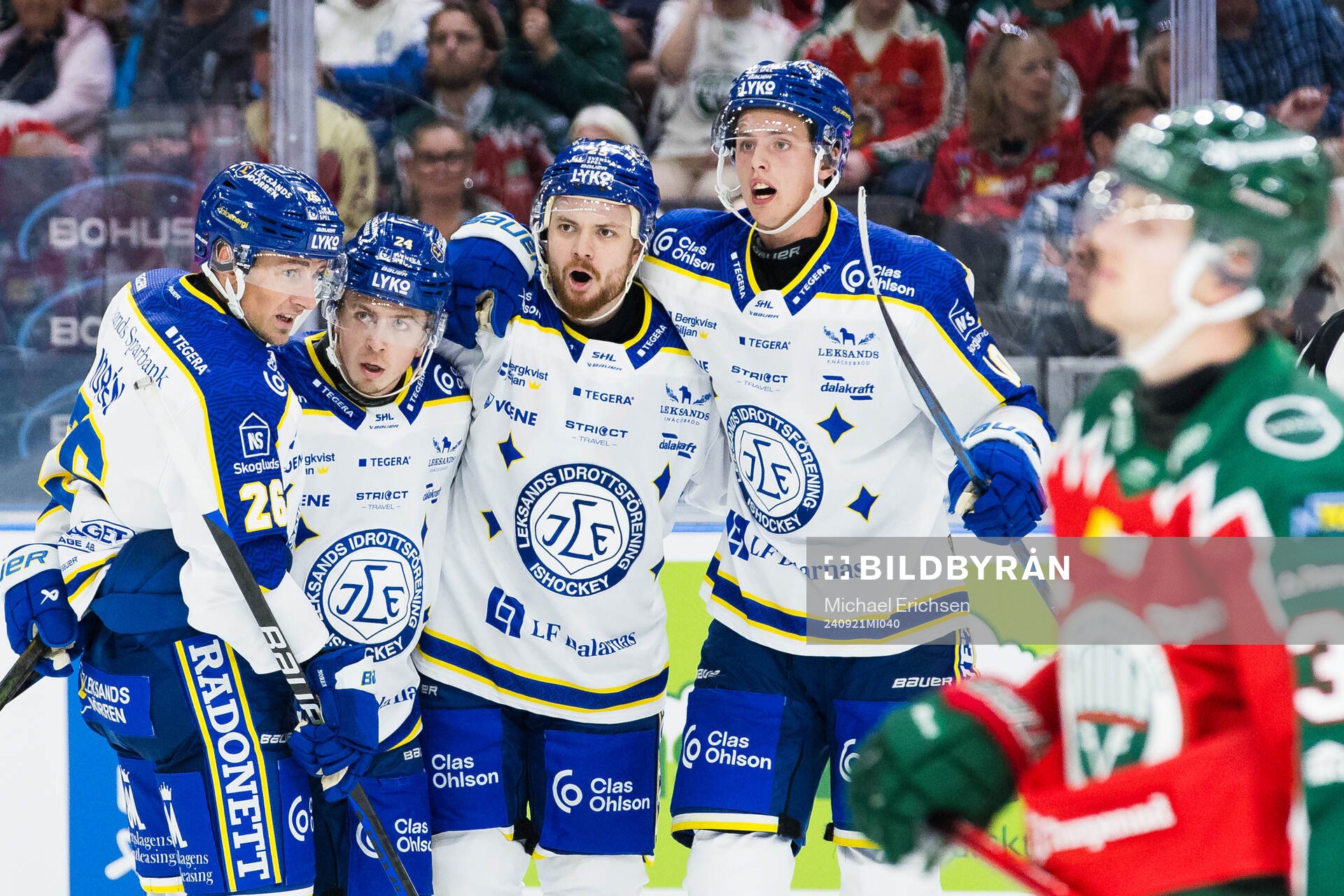 Leksands Lucas Elvenes jublar