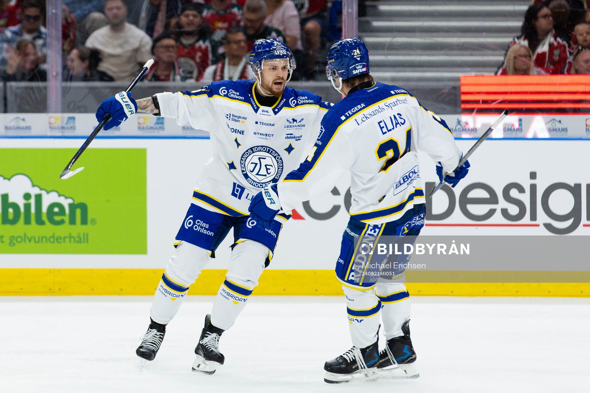 Leksands Lucas Elvenes jublar