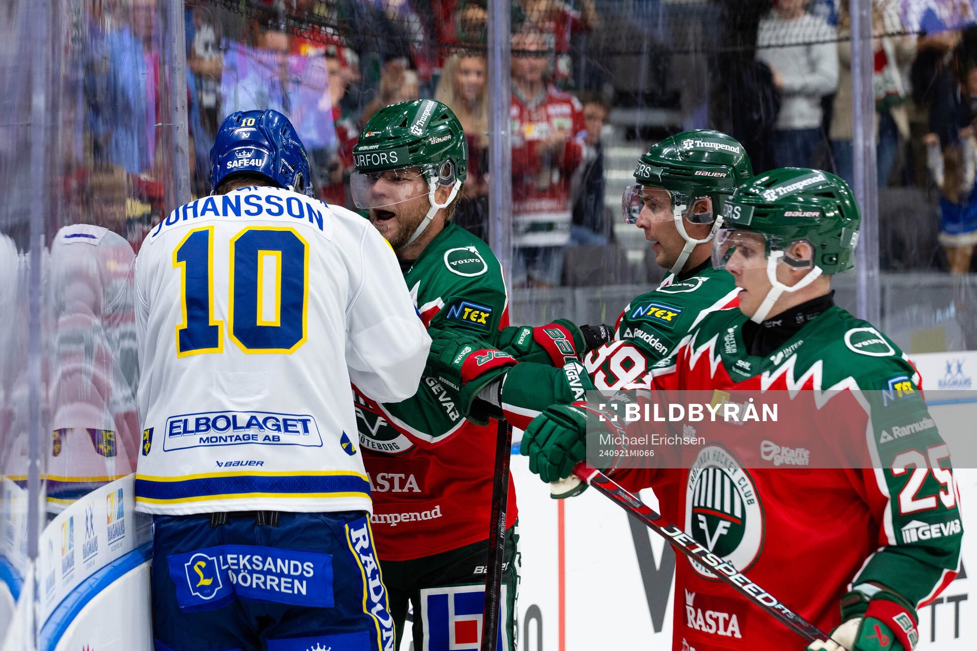 Leksands Anton Johansson och Frölundas Christian Folin