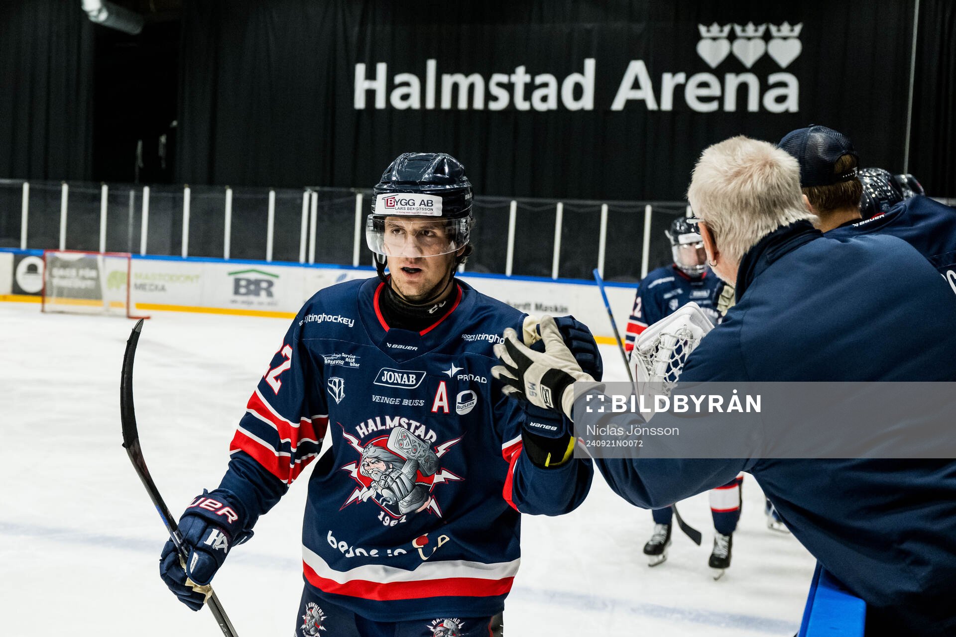 Halmstads Victor Gagic jublar