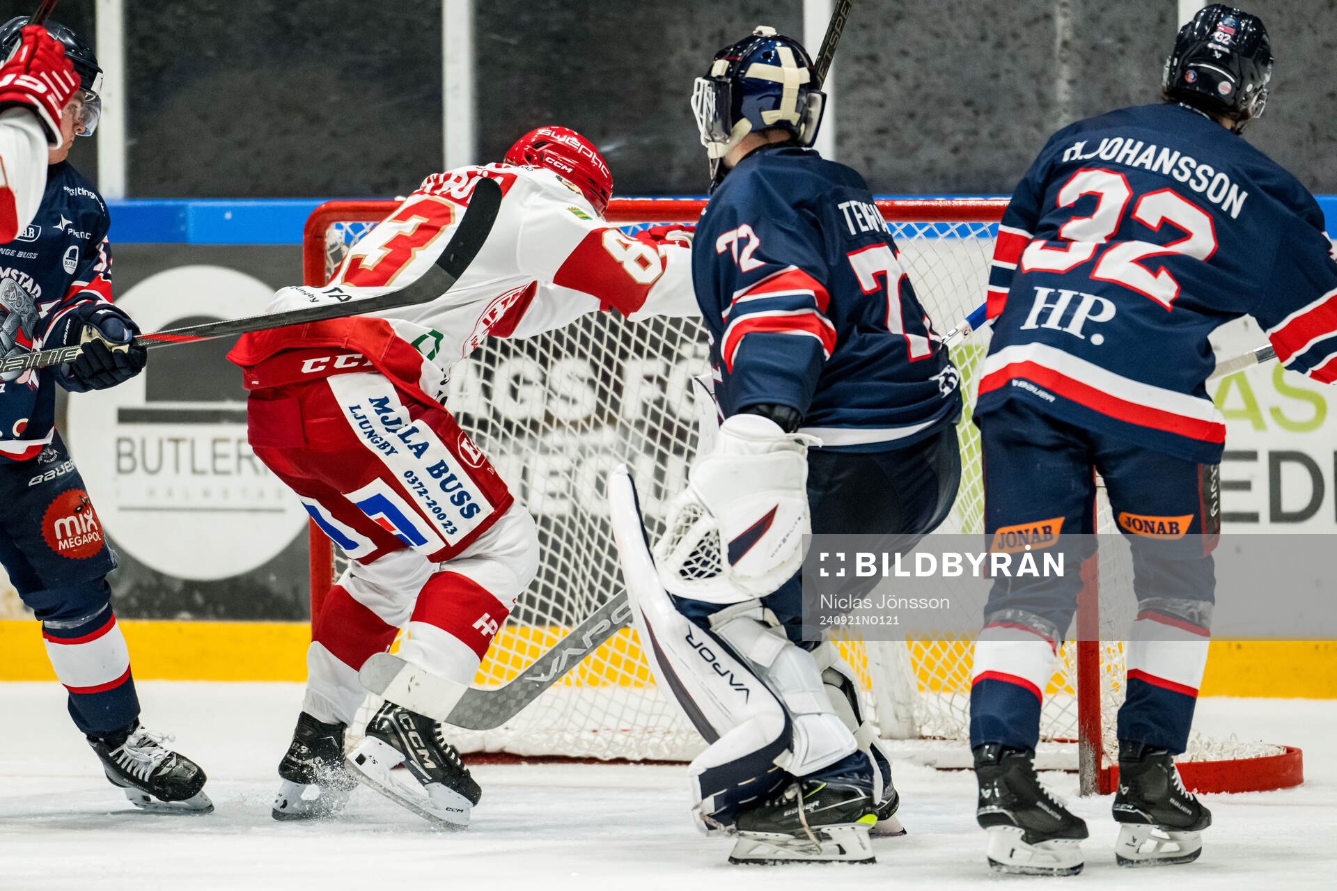 Troja/Ljungbys Jonathan Wikström gör 2-1