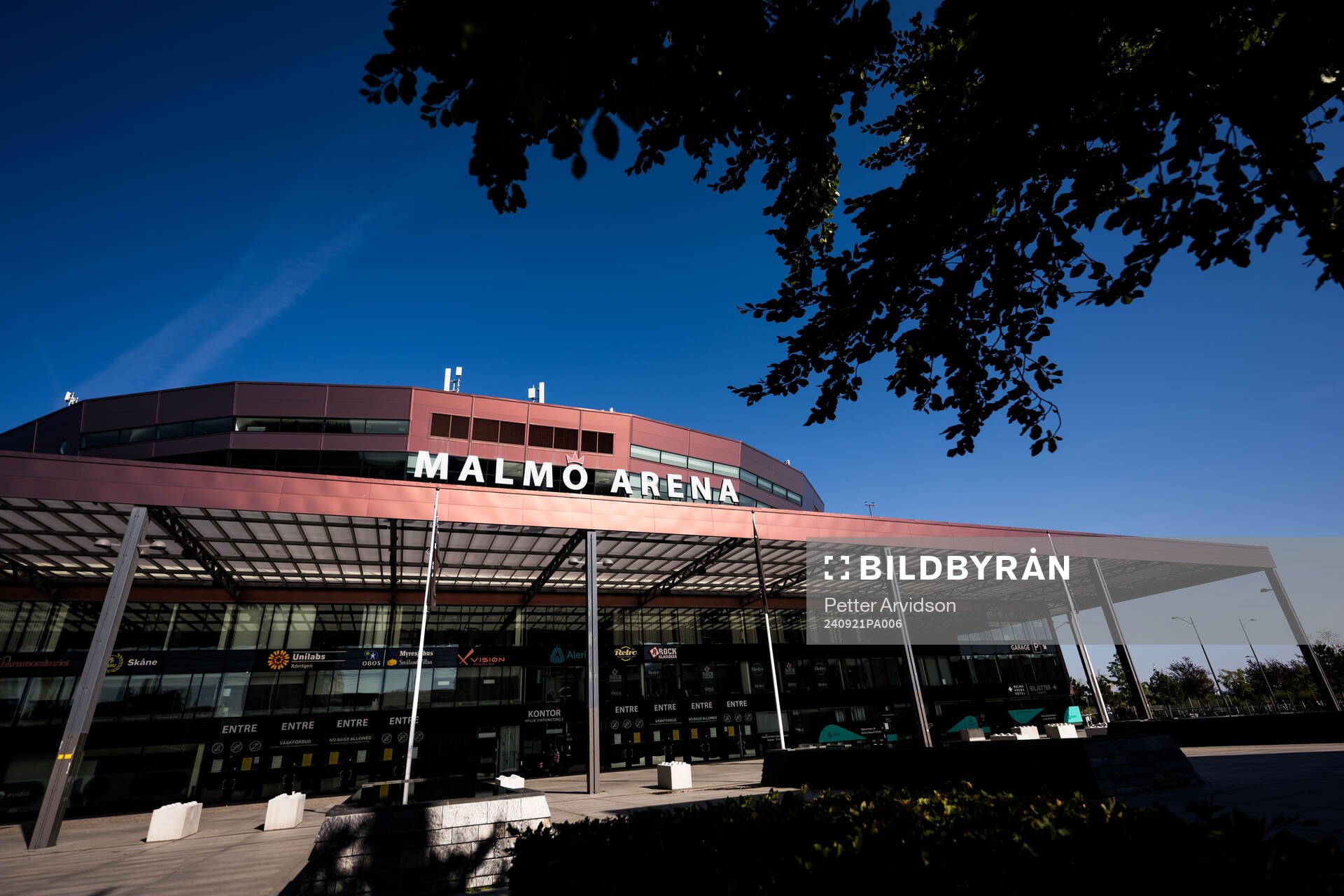 Exteriör Malmö Arena