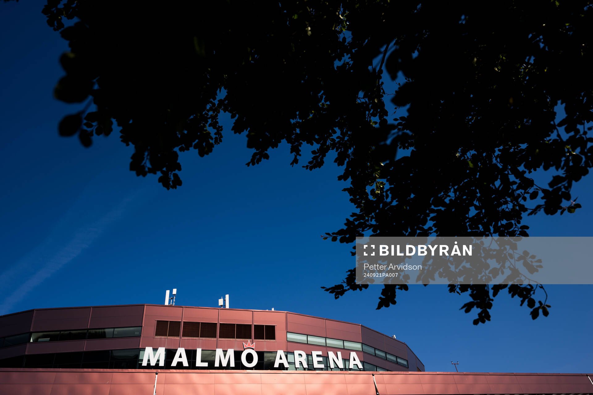 Exteriör Malmö Arena