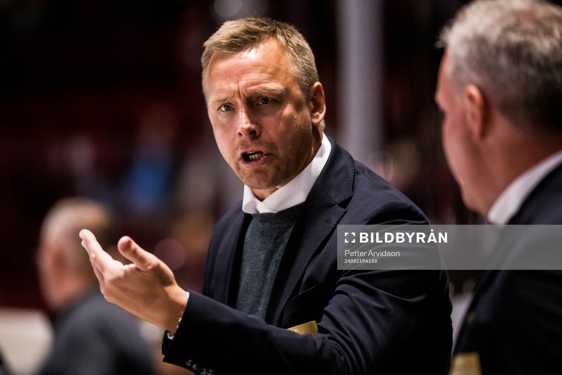 Malmö Redhawks assisterande tränare Bert Robertsson