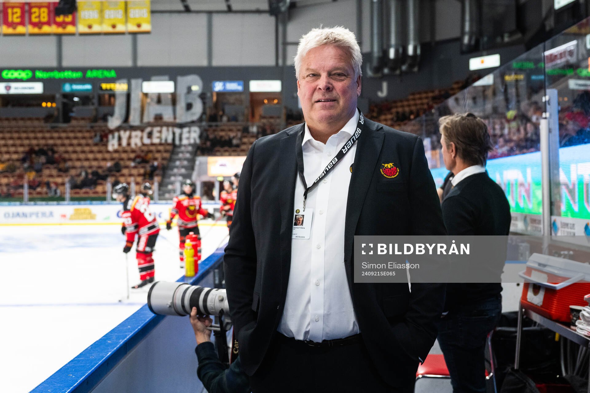 Luleås sportchef Thomas Fröberg