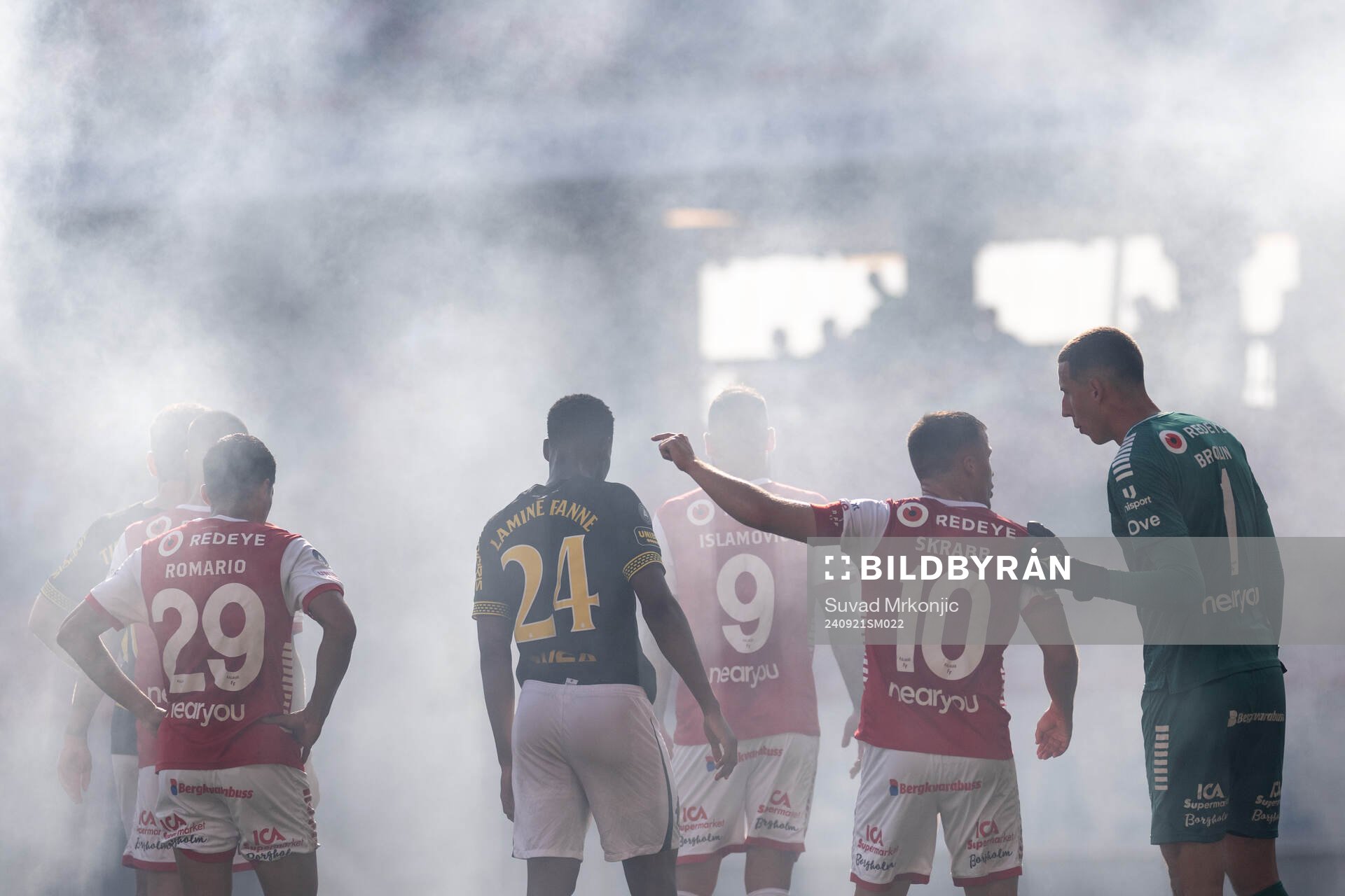 Kalmars Romario Pereira Sipiao, Dino Islamovic, Simon