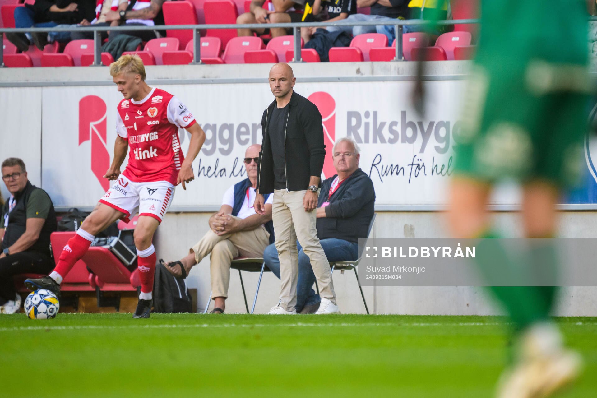 Kalmars tränare Stefan Larsson