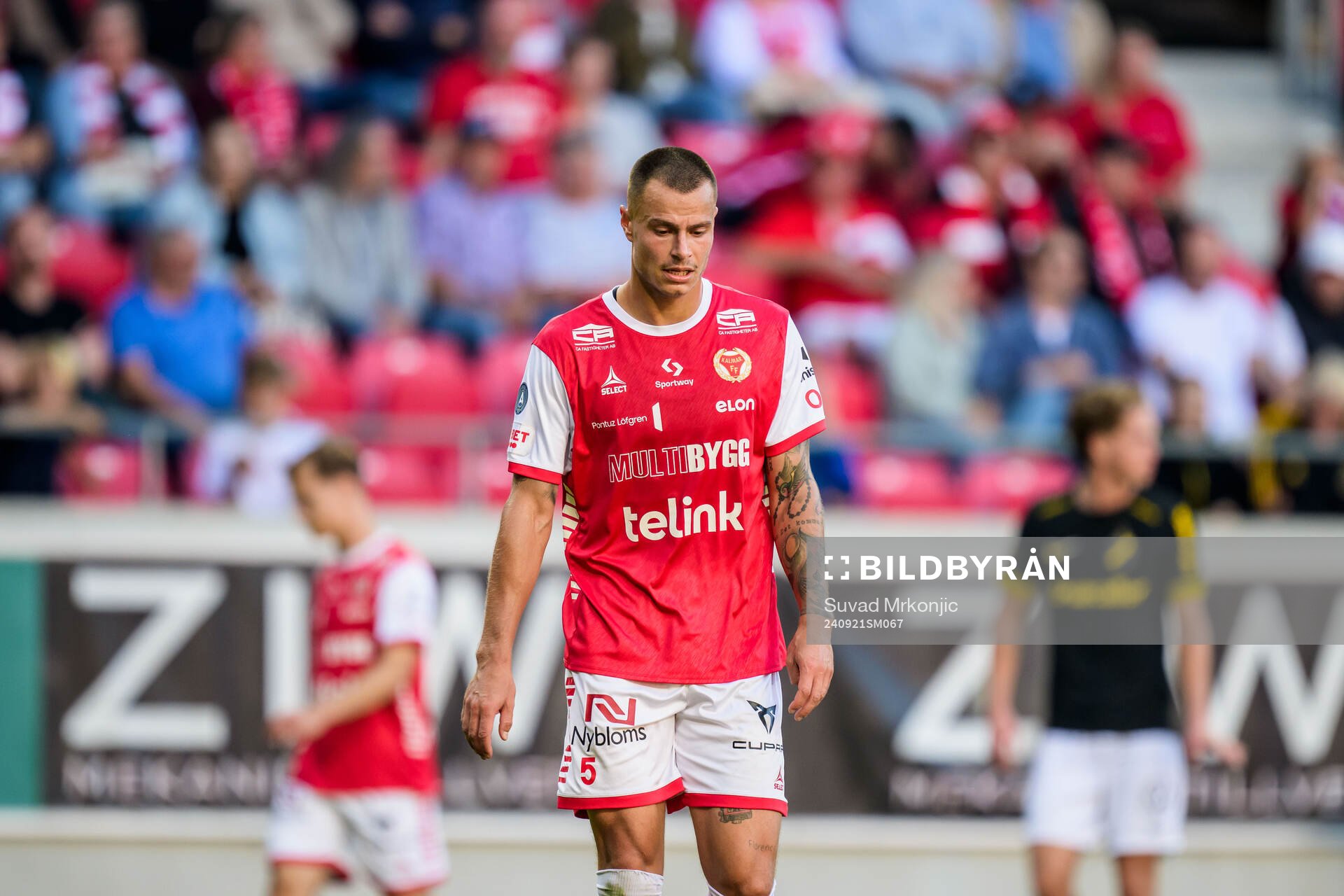 Kalmars Melker Hallberg deppar